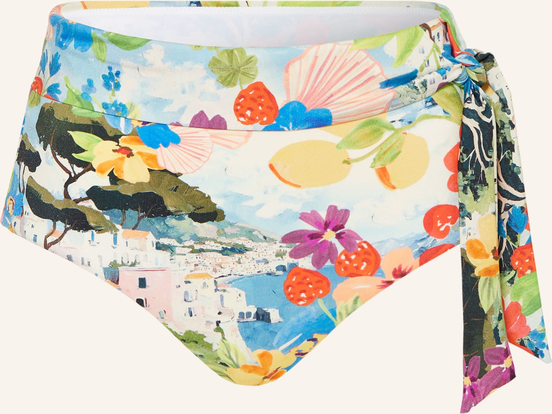 Maryan Mehlhorn Highwaist-Bikini-Hose Riviera gruen