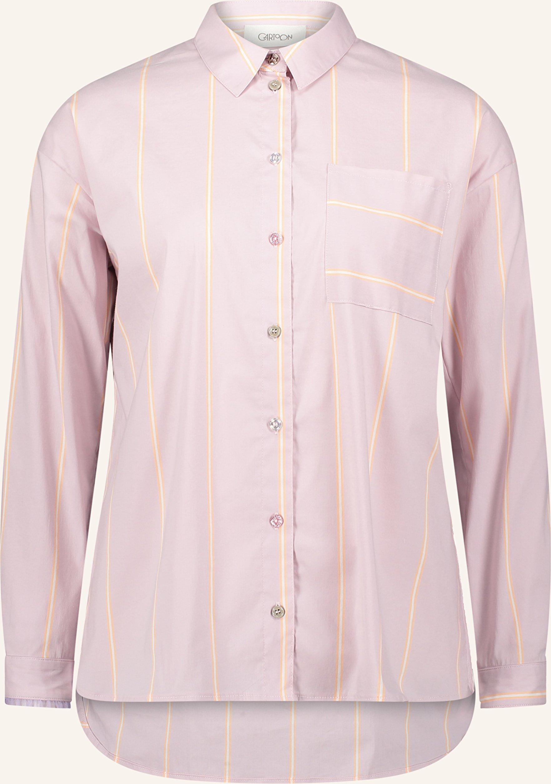 Cartoon Hemdbluse rosa