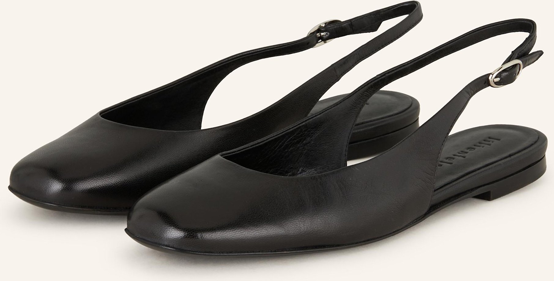 Lilienfels Slingballerinas schwarz