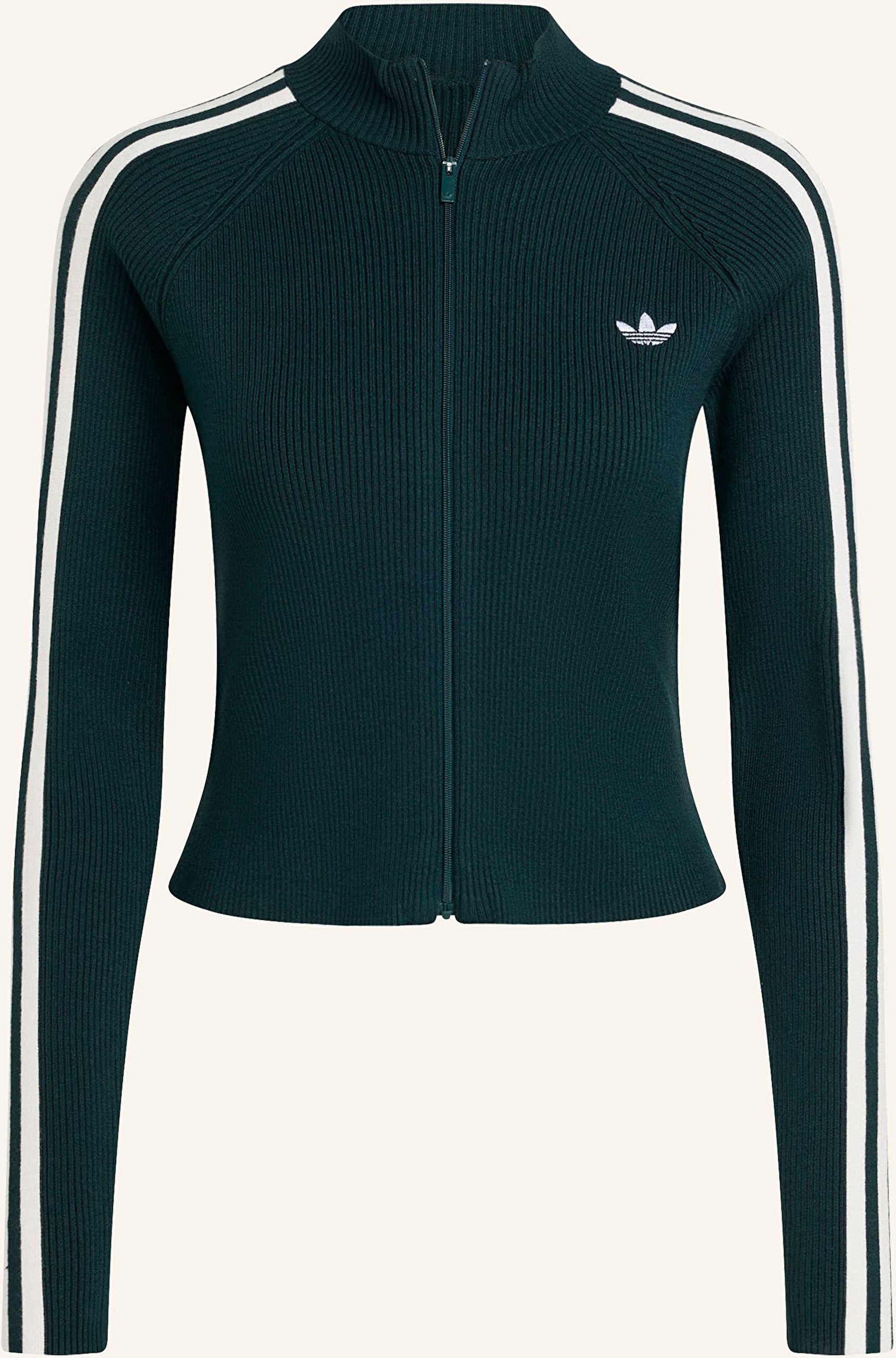 Adidas Originals Strickjacke Slim Knit Tt gruen