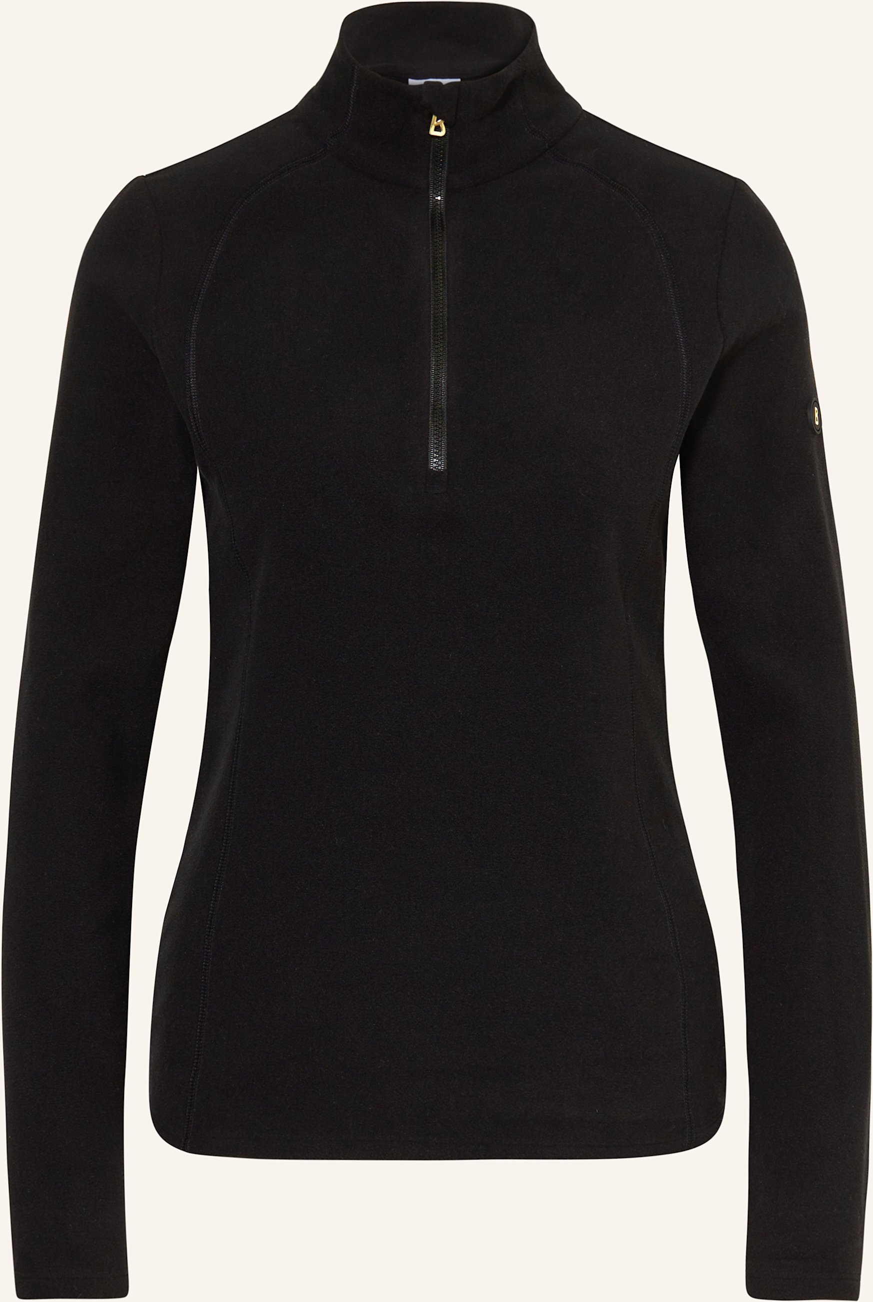 Bogner Fleece-Troyer medita2 schwarz