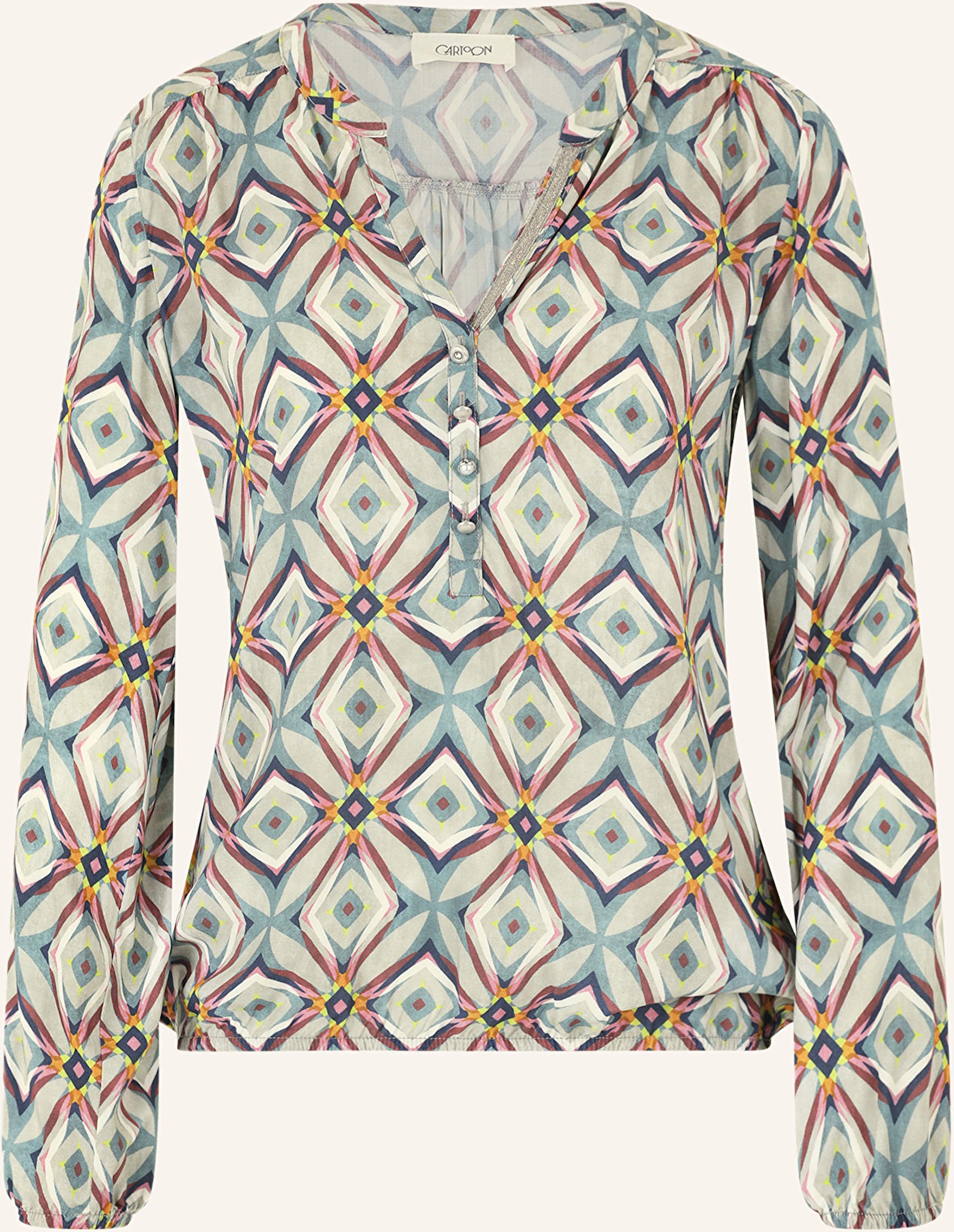 Thumbnail - Cartoon Blusenshirt beige
