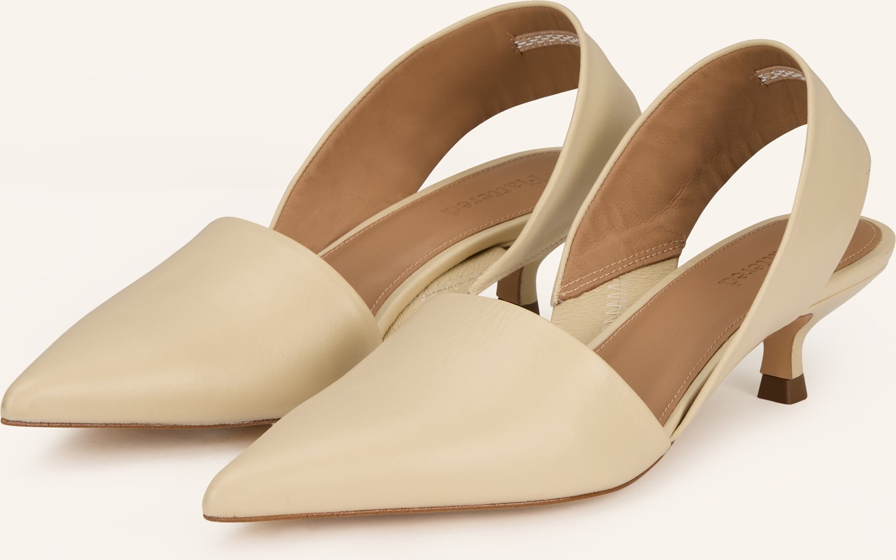 Flattered Slingpumps Ninni beige