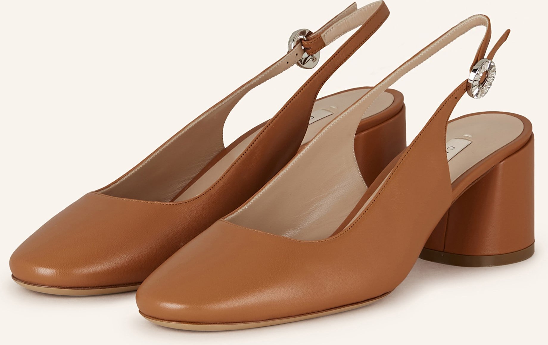 Casadei Slingpumps Cleo braun
