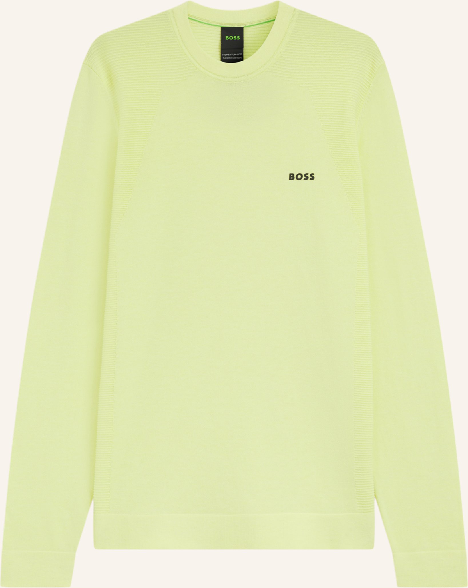 Boss Pullover K_Momentum-Lite Cn Regular Fit gruen