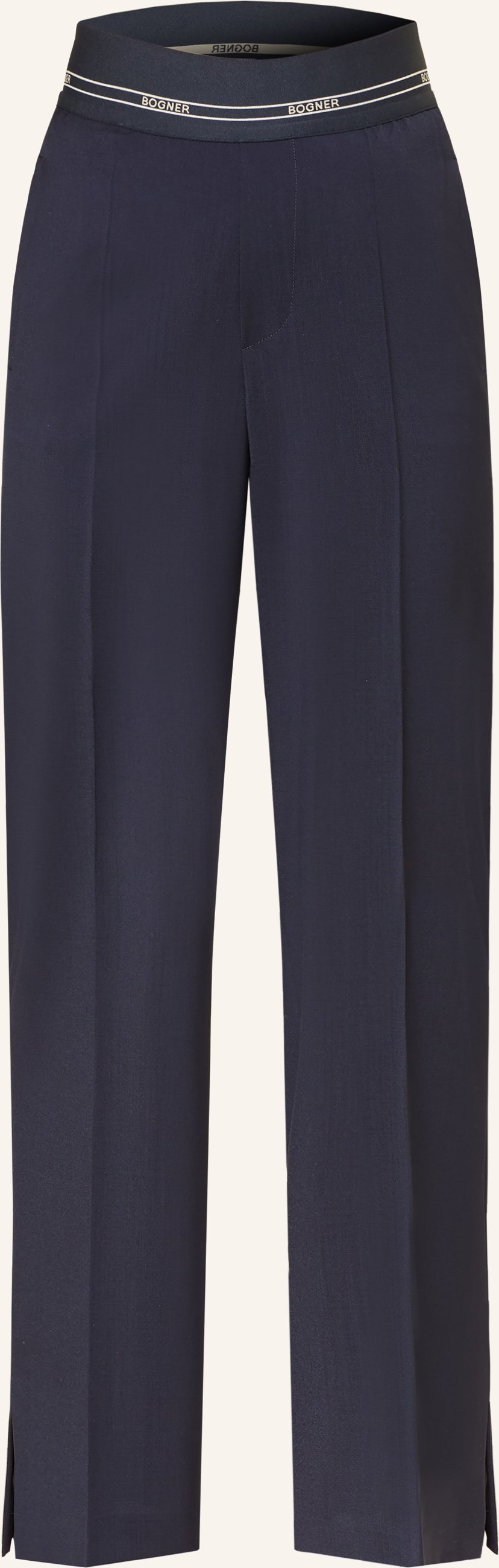 Bogner Marlenehose Terry blau