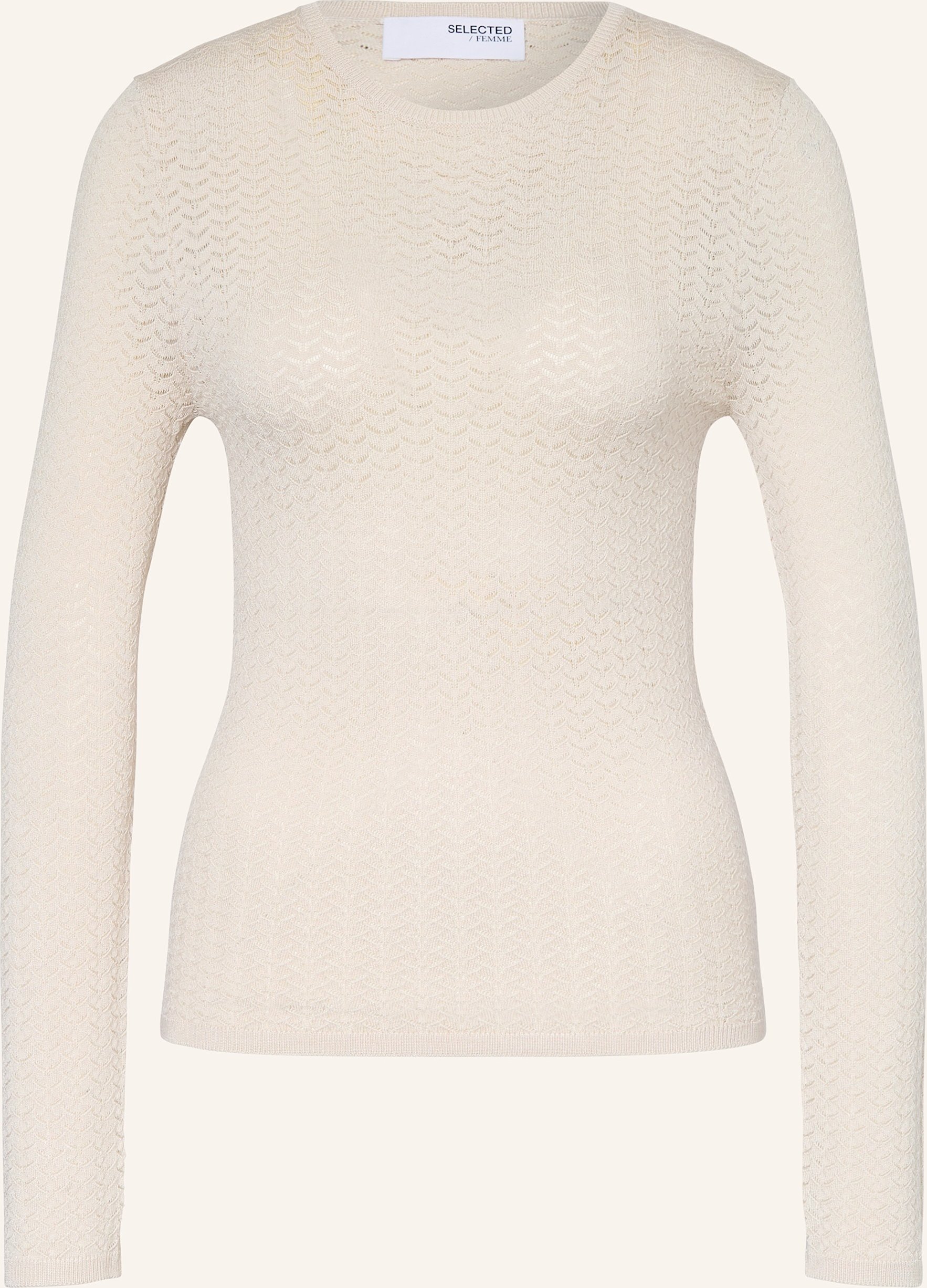 Selected Femme Pullover beige