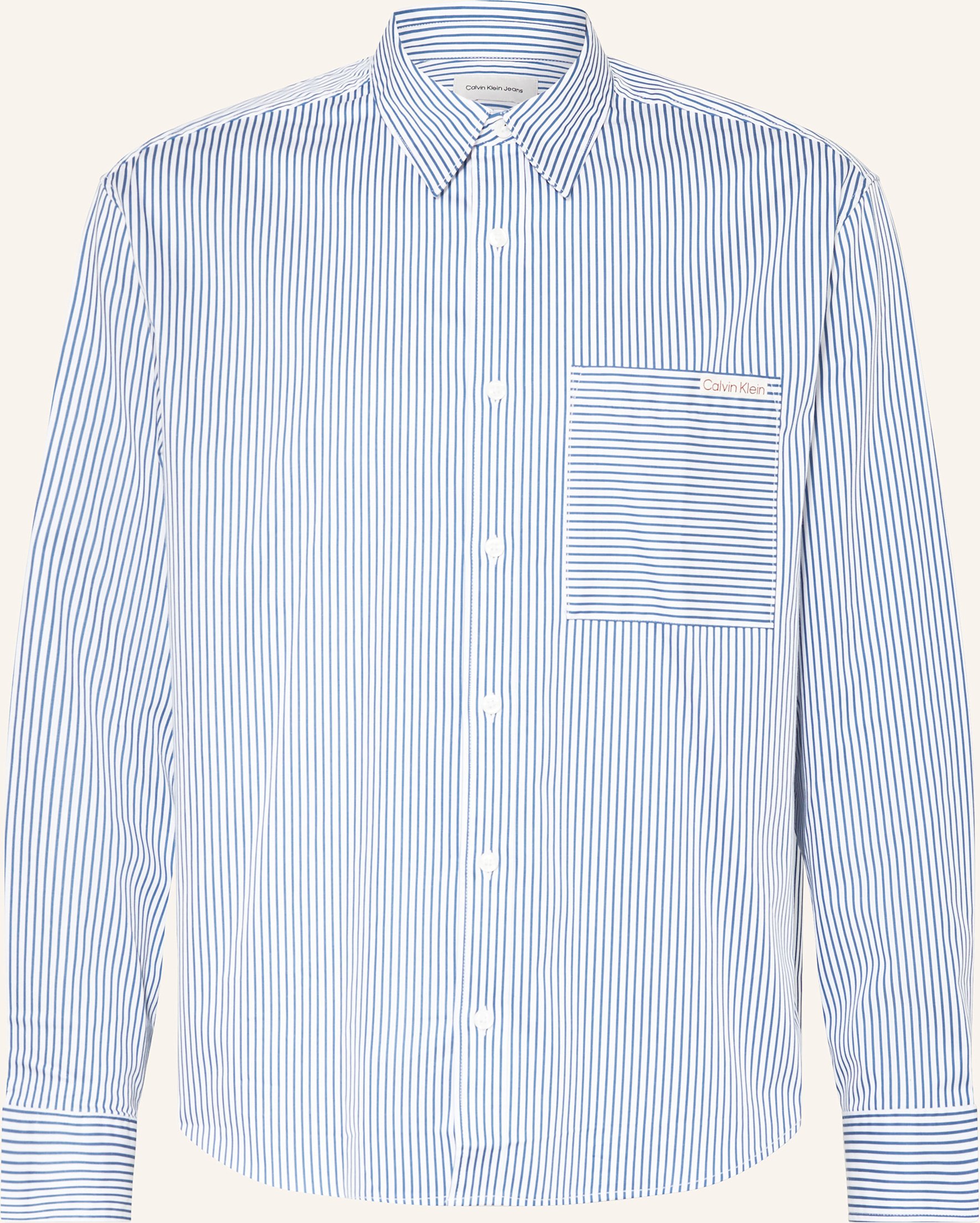 Calvin Klein Jeans Hemd Relaxed Fit weiss