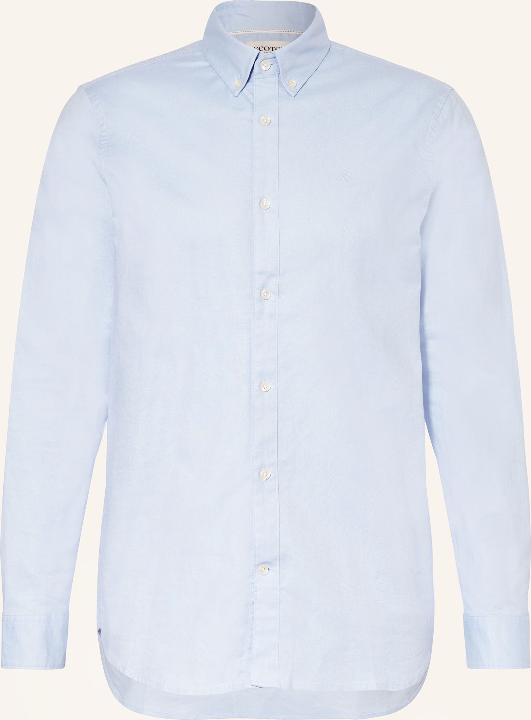 Scotch & Soda Oxfordhemd Core Regular Fit blau