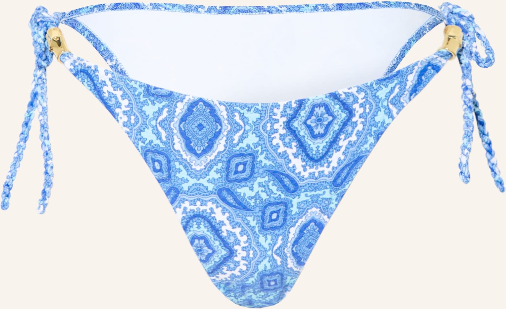 Heidi Klein Triangel-Bikini-Top Mykonos blau