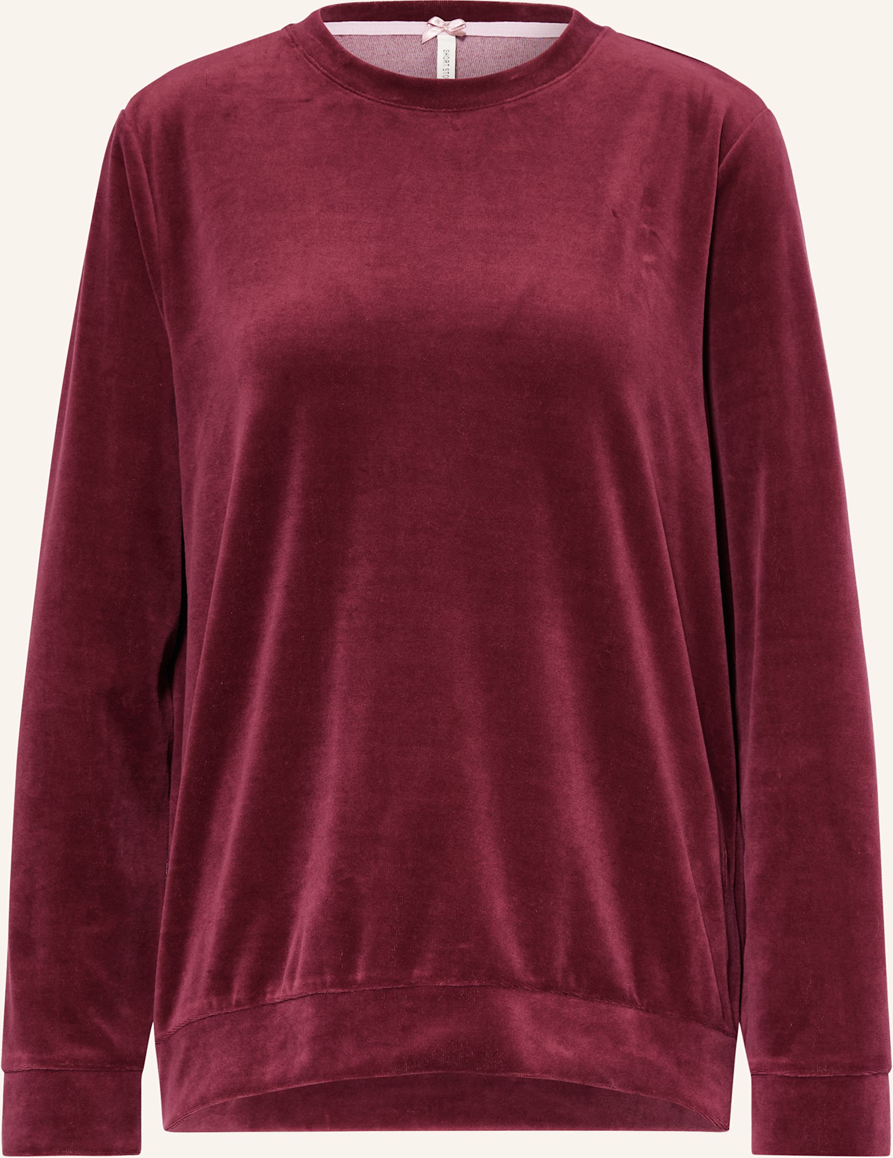 Short Stories Lounge-Shirt Aus Nicki rot