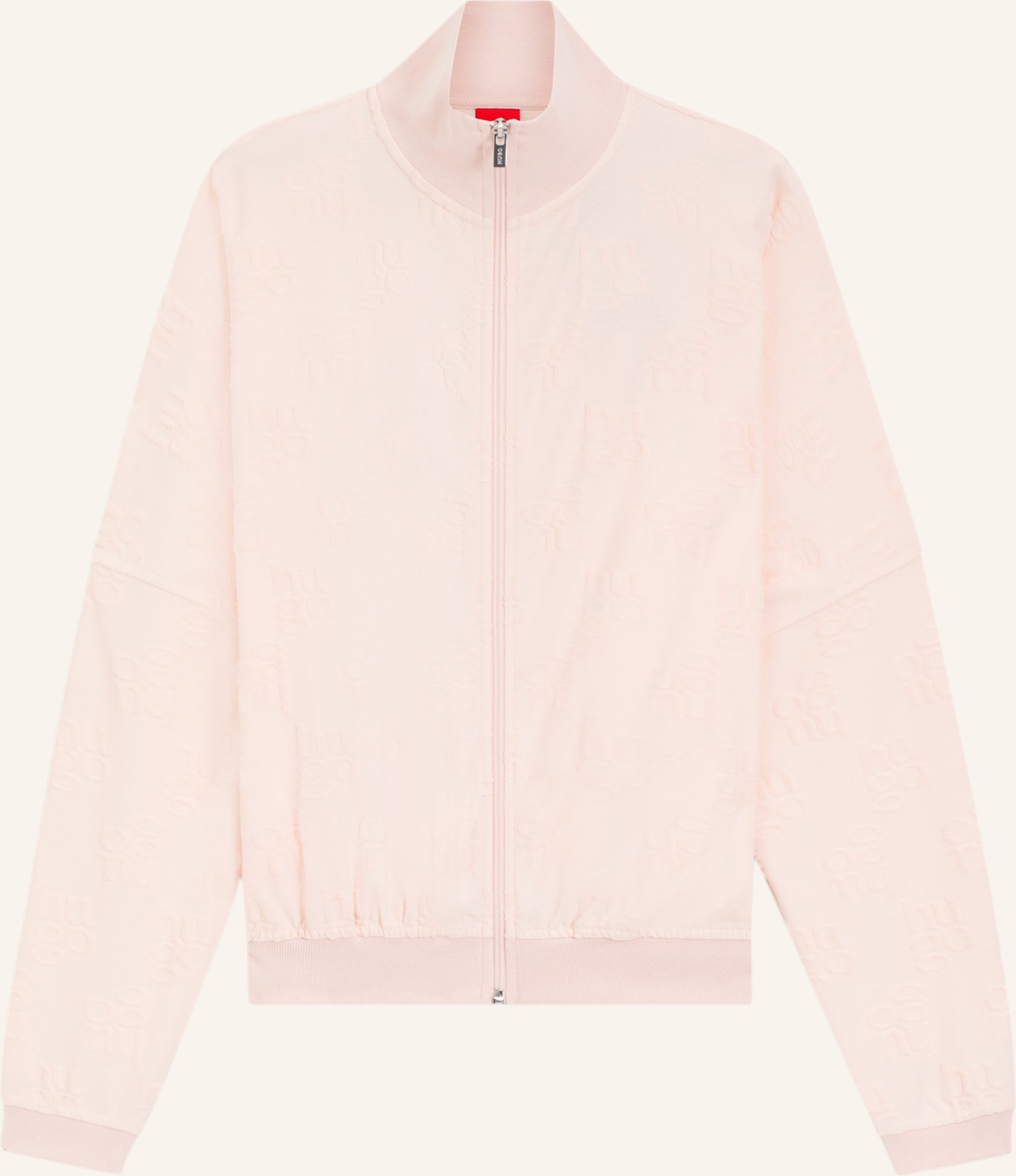 Hugo Loungewear Jacke Terrymonogram_Jacket pink