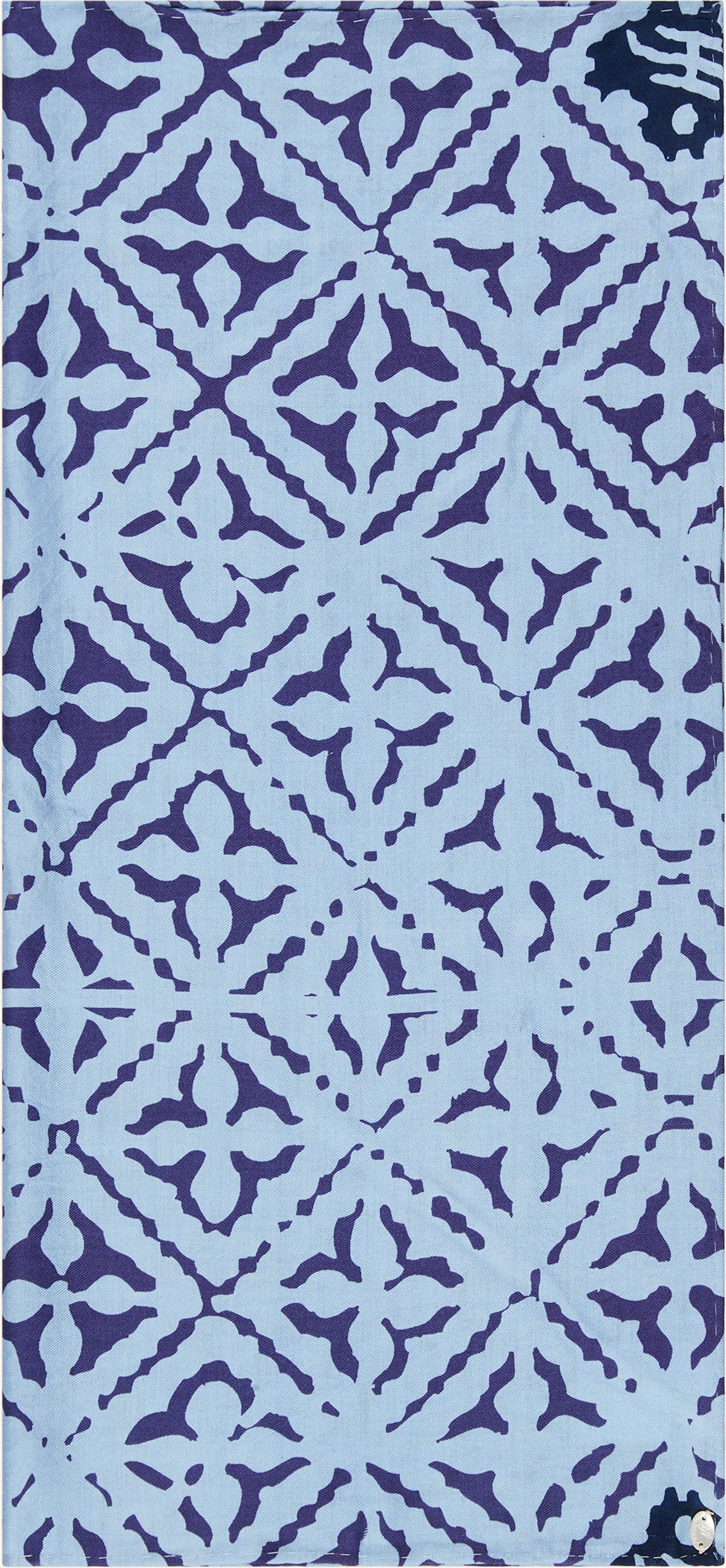 Friendly Hunting Seidentuch Eyes Of Marakech blau