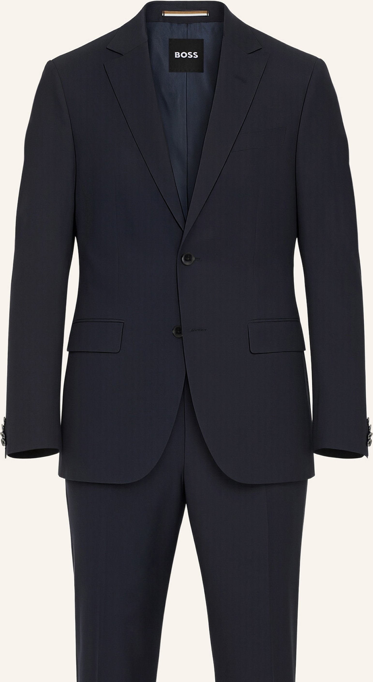 Boss Business Anzug H-Jeckson-2pcs-224 Regular Fit blau