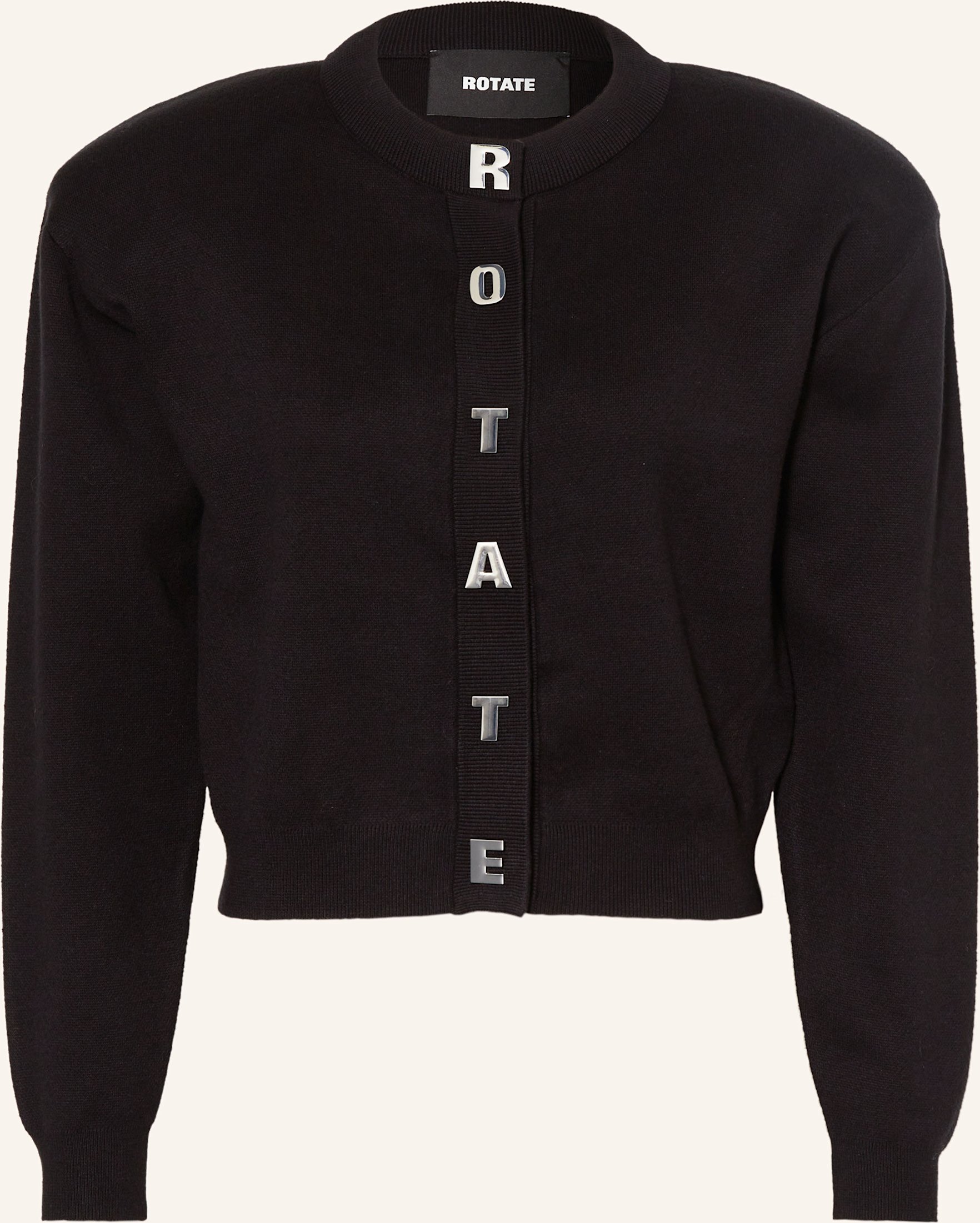 Rotate Strickjacke schwarz