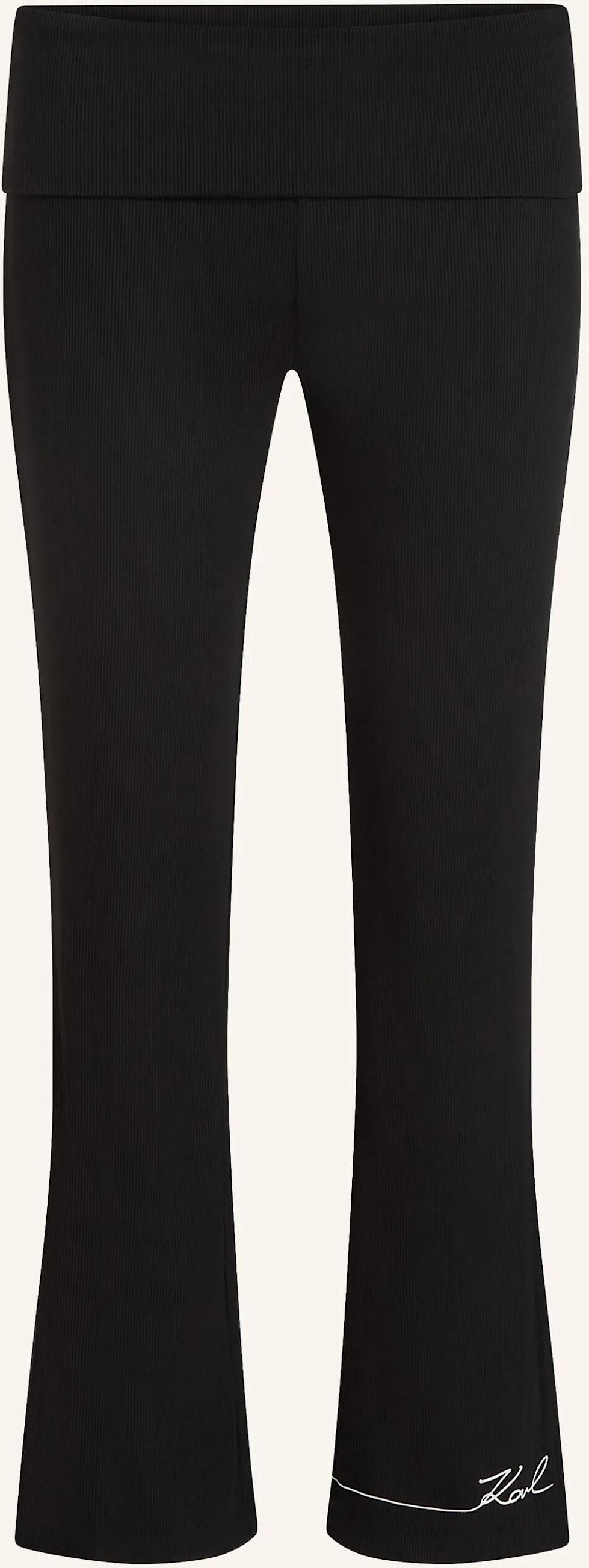 Karl Lagerfeld Hose schwarz