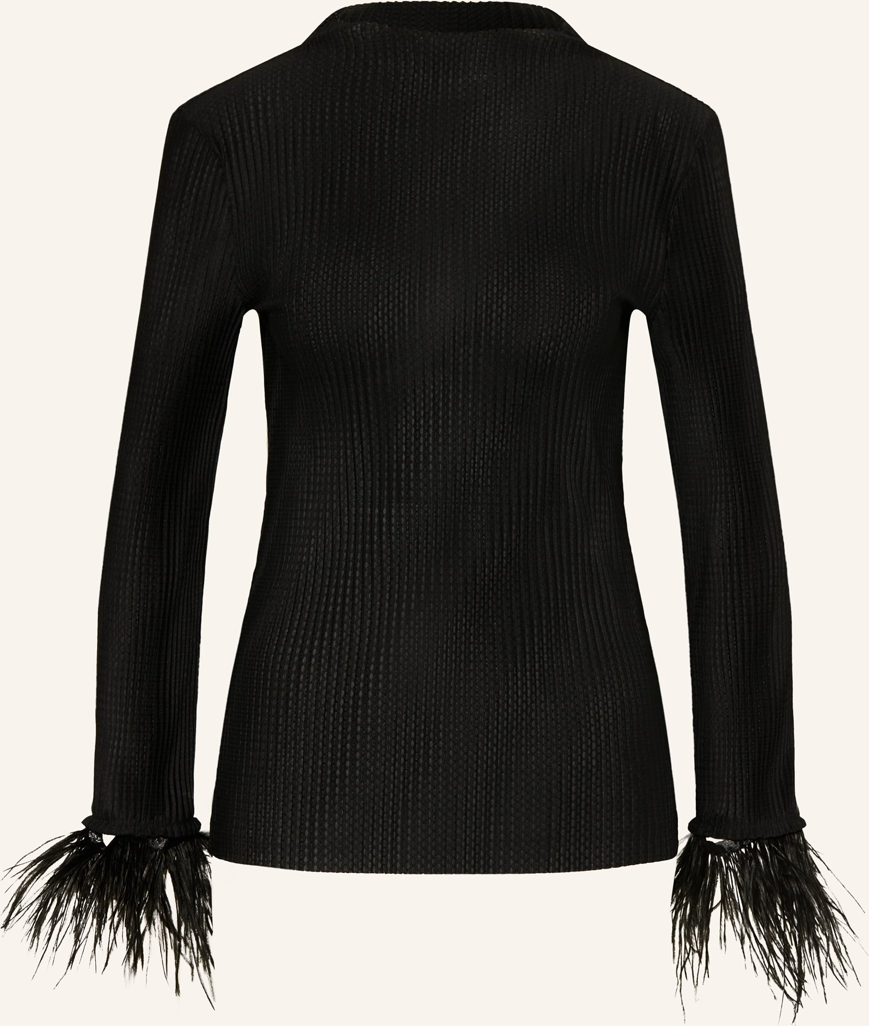 Boss Longsleeve Efedera schwarz