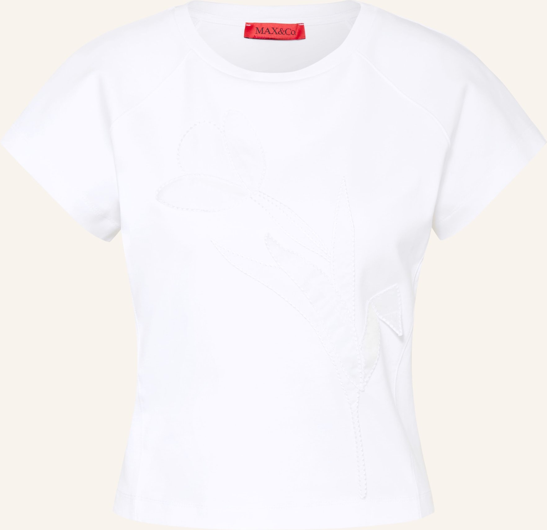 Max & Co. T-Shirt Vello weiss