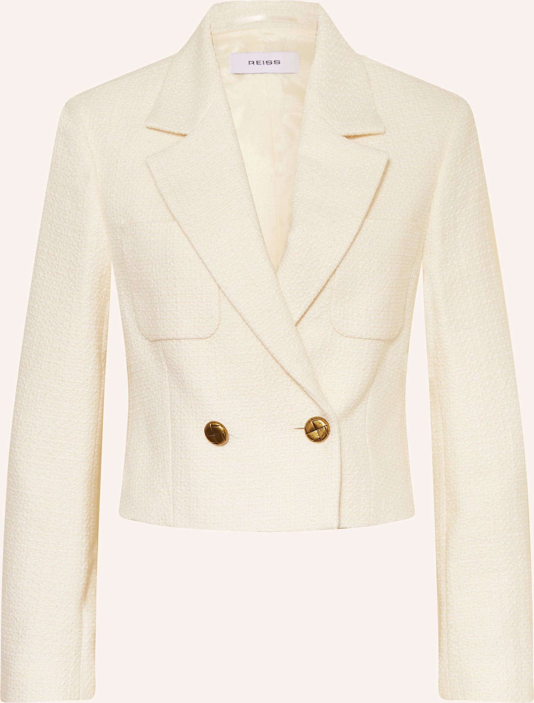 Reiss Tweed-Blazer Mia weiss