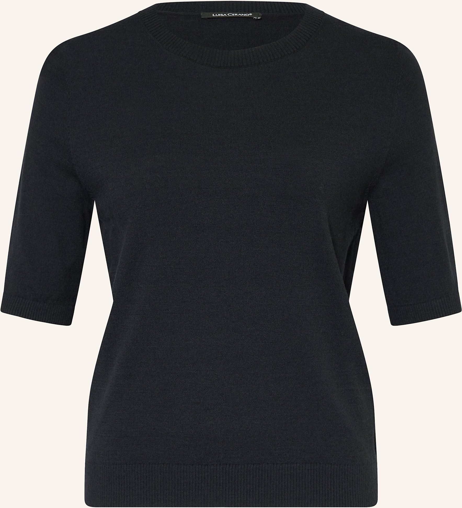 Luisa Cerano Strickshirt blau