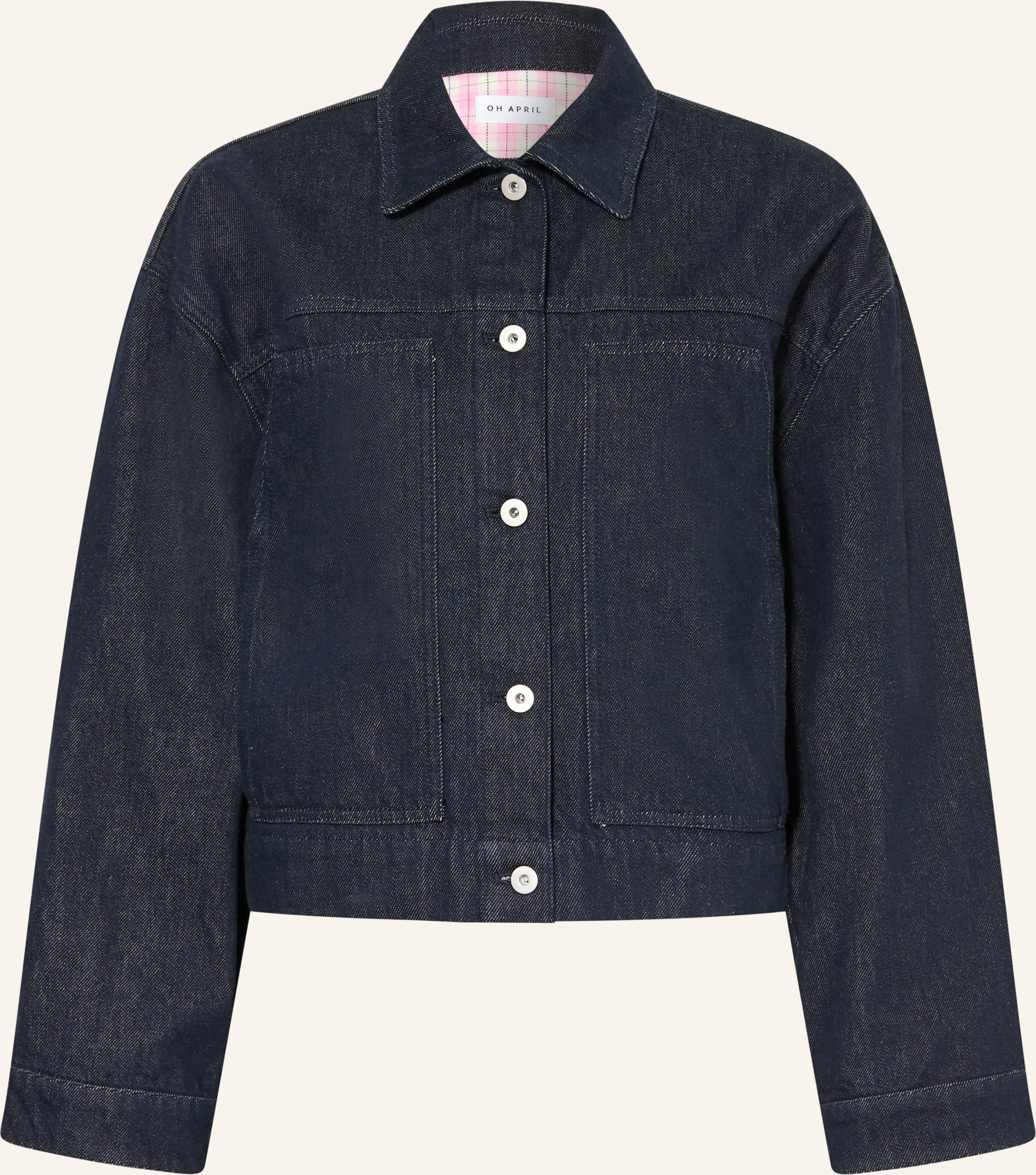 Oh April Jeansjacke Clara blau