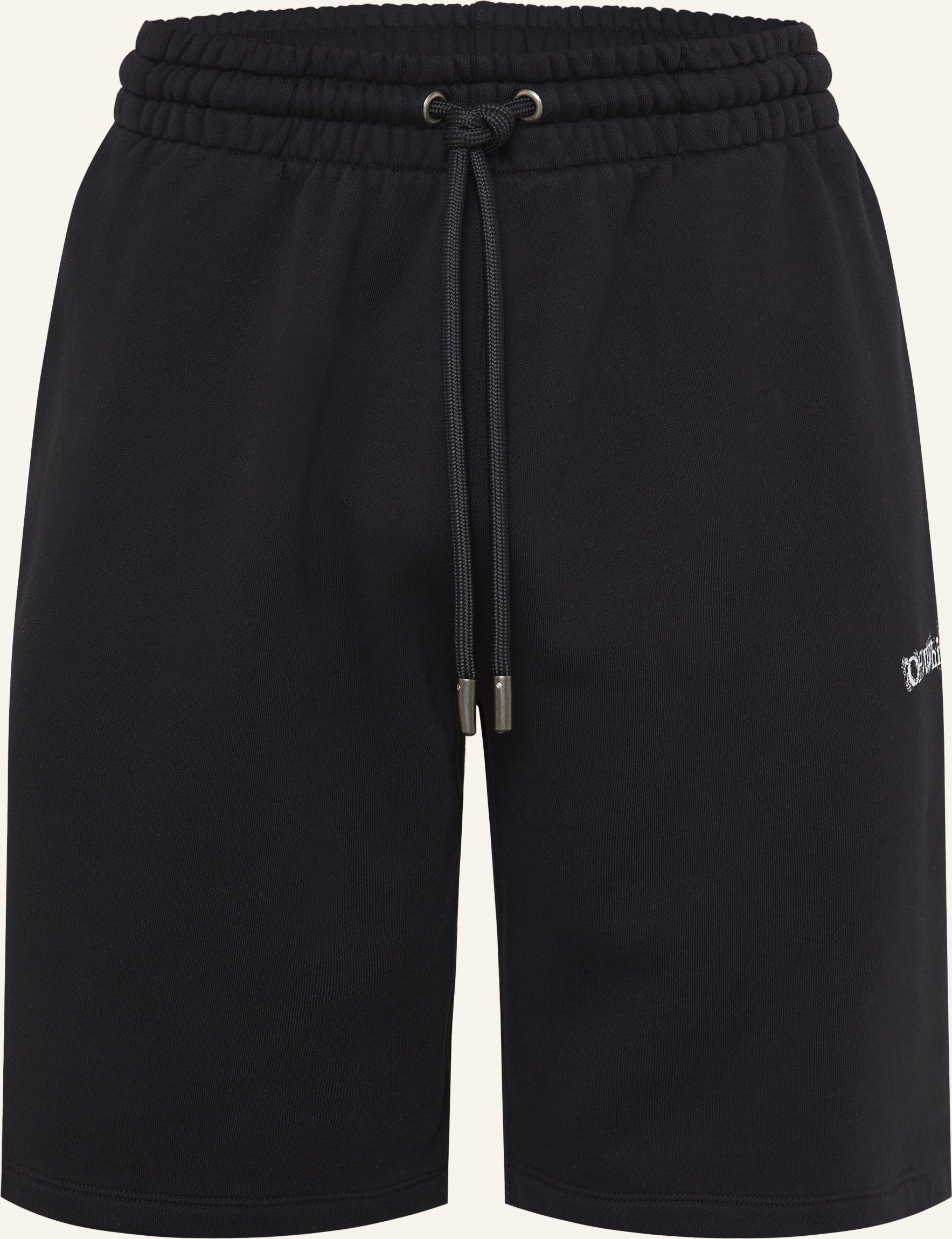 Off-White Sweatshorts Heraldic Arrow Skate schwarz
