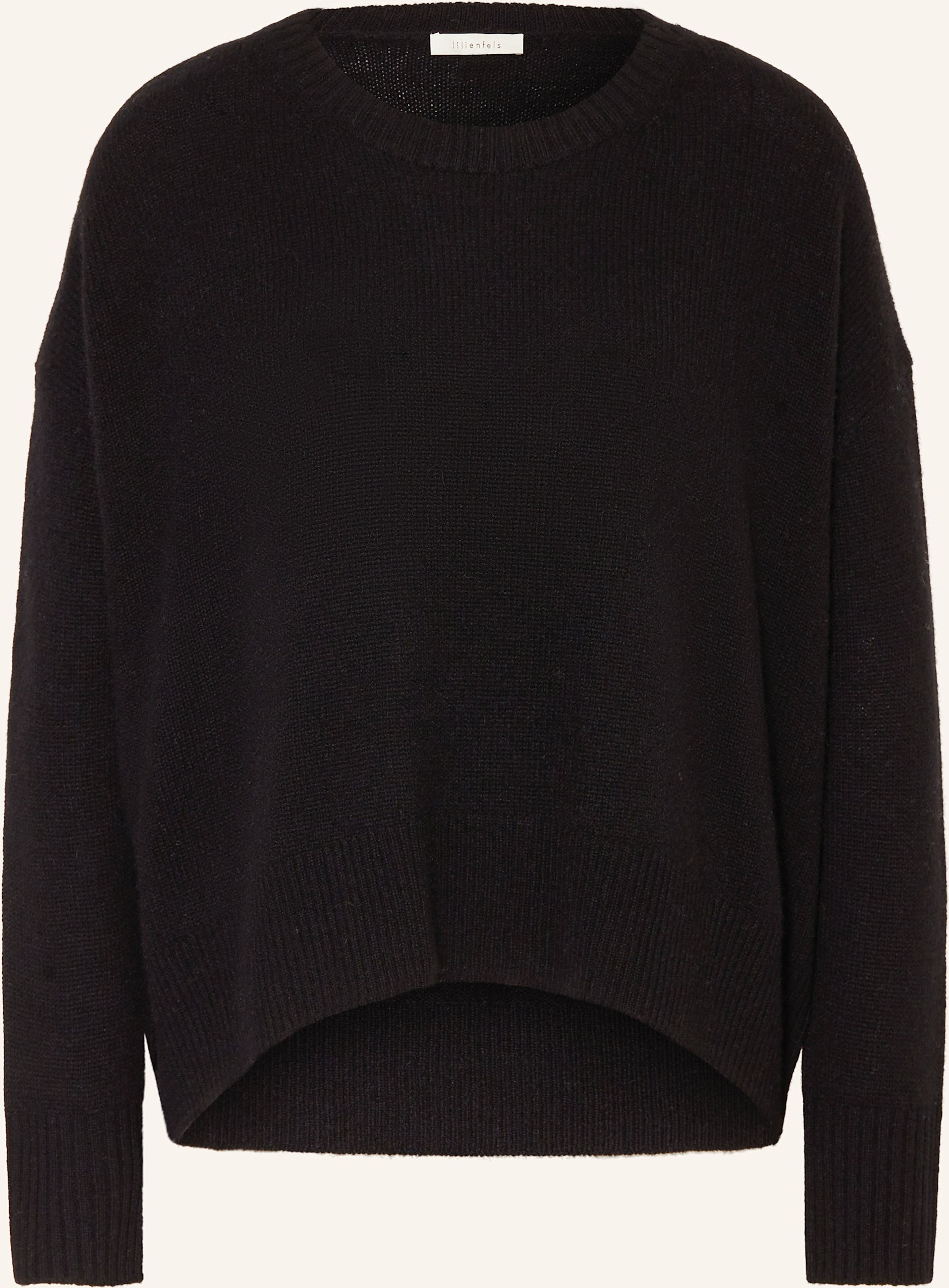 Lilienfels Cashmere-Pullover schwarz