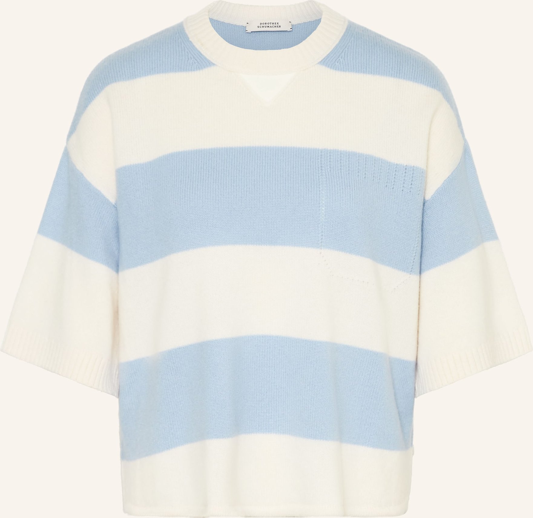 Dorothee Schumacher Pullover Modern Statements Mit 3/4-Arm blau