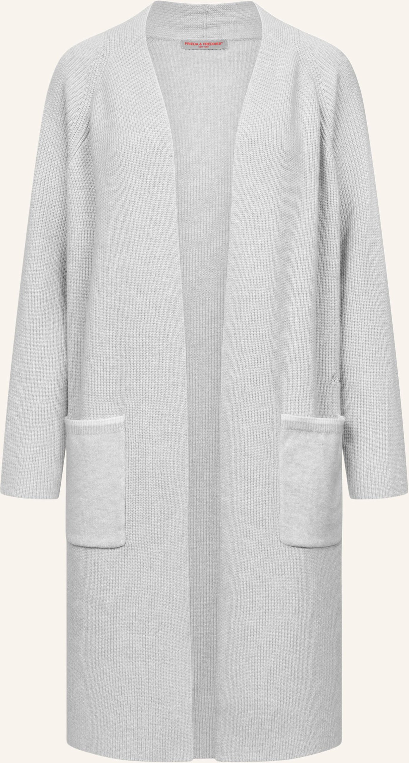 Frieda & Freddies Strickjacke grau
