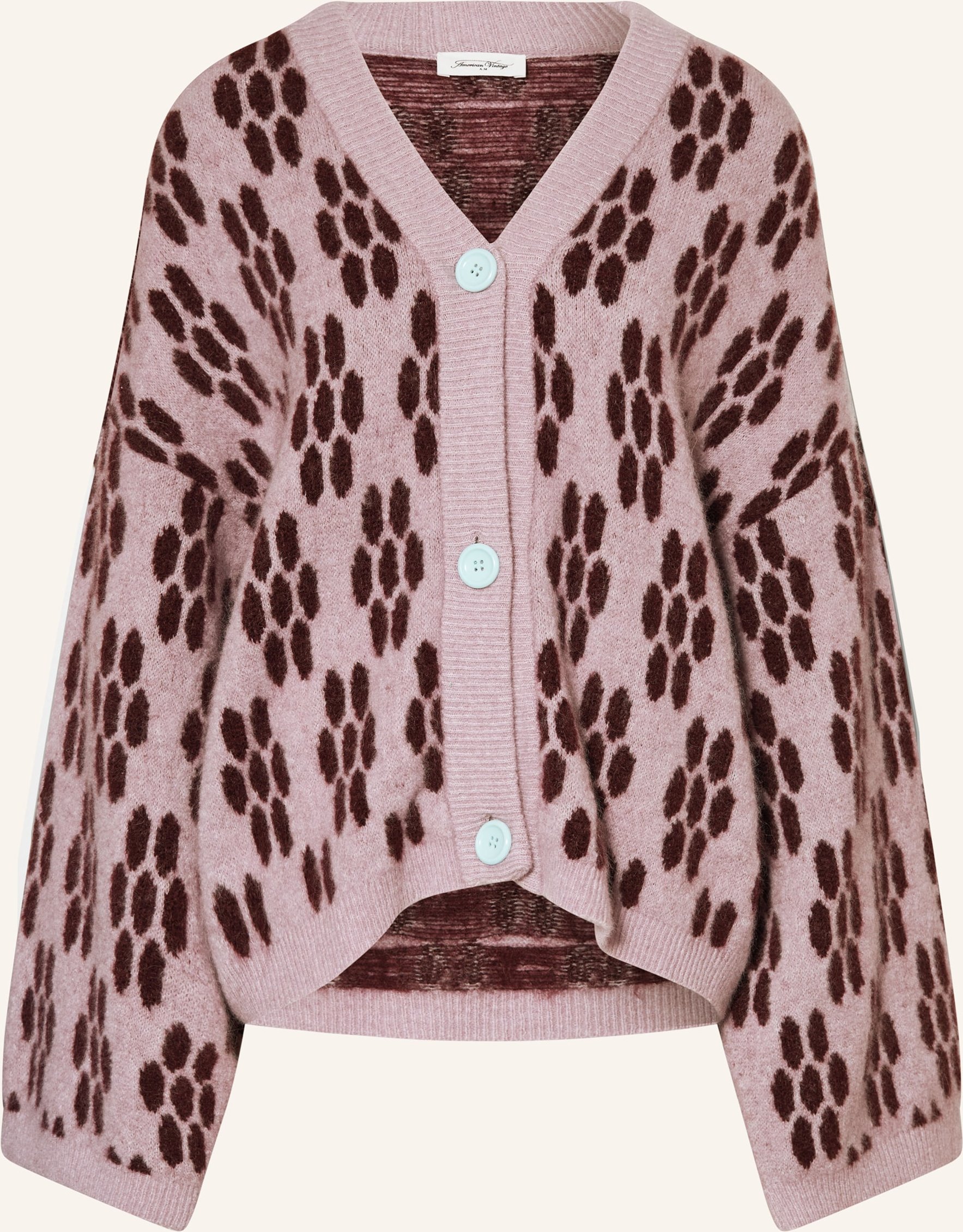 American Vintage Strickjacke Vitow lila