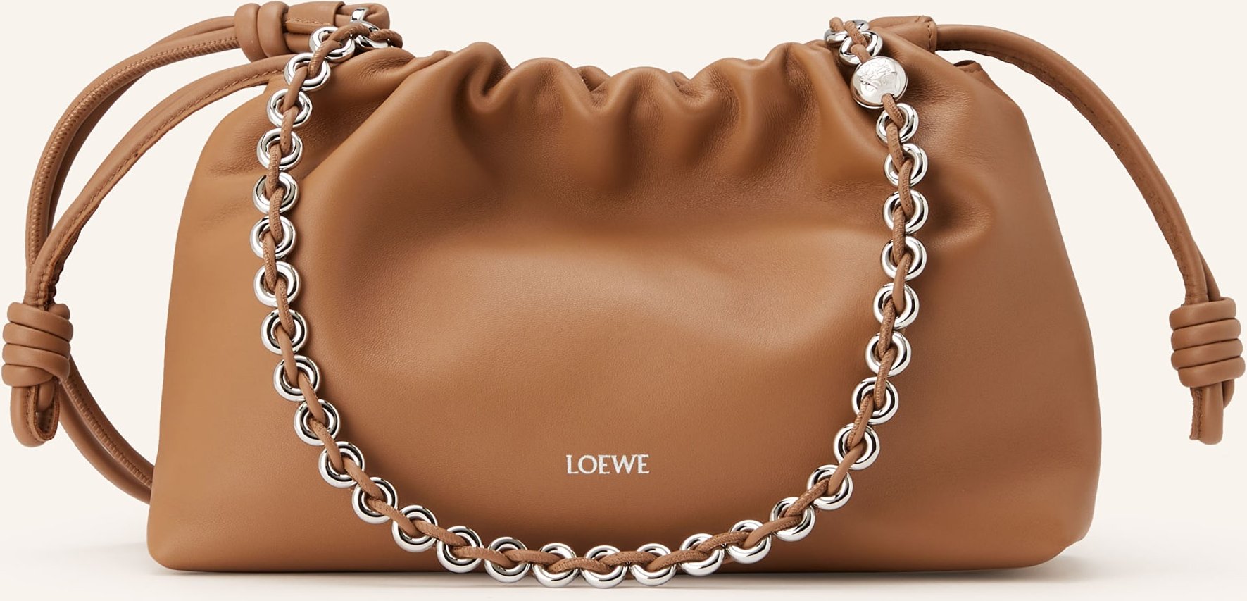Loewe Umhängetasche Flamenco Medium braun