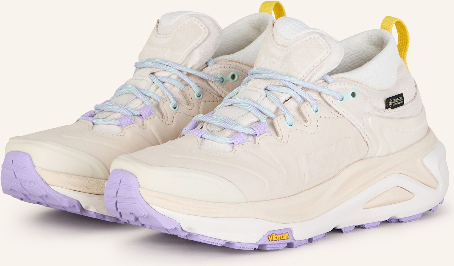 Thumbnail - Hoka Wanderschuhe Kaha 3 Low Gtx beige