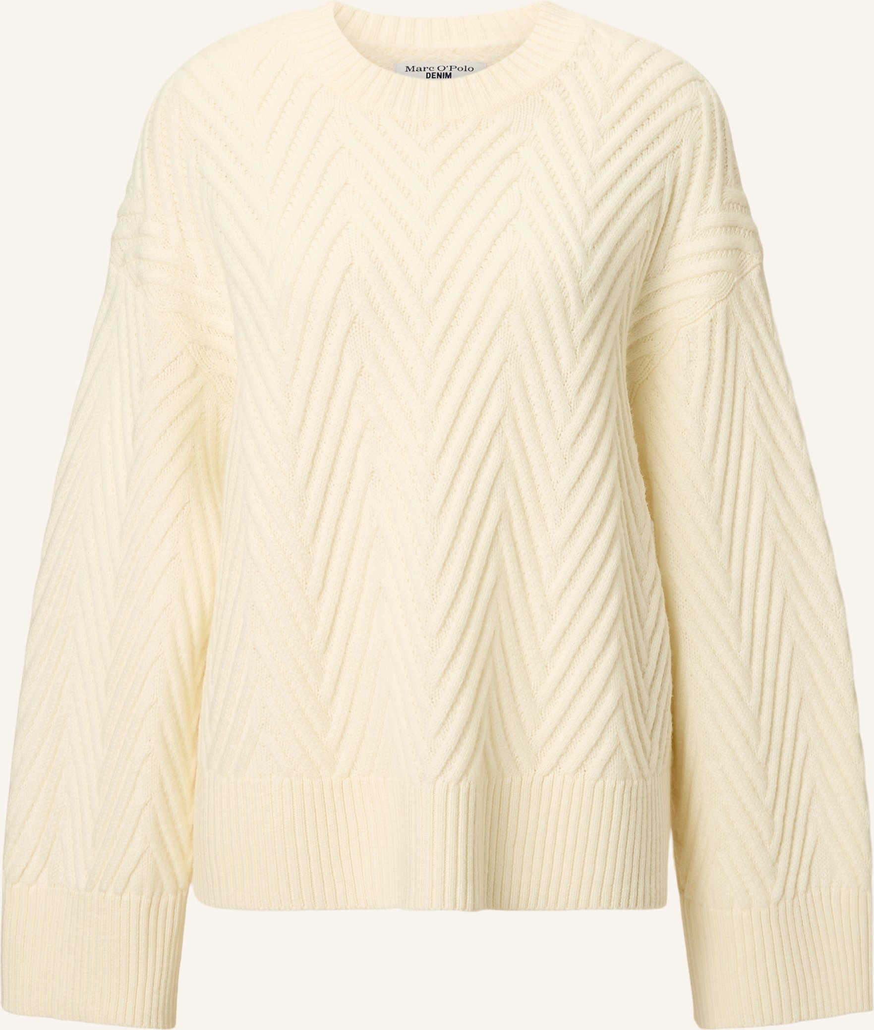 Marc O'polo Denim Strickpullover weiss