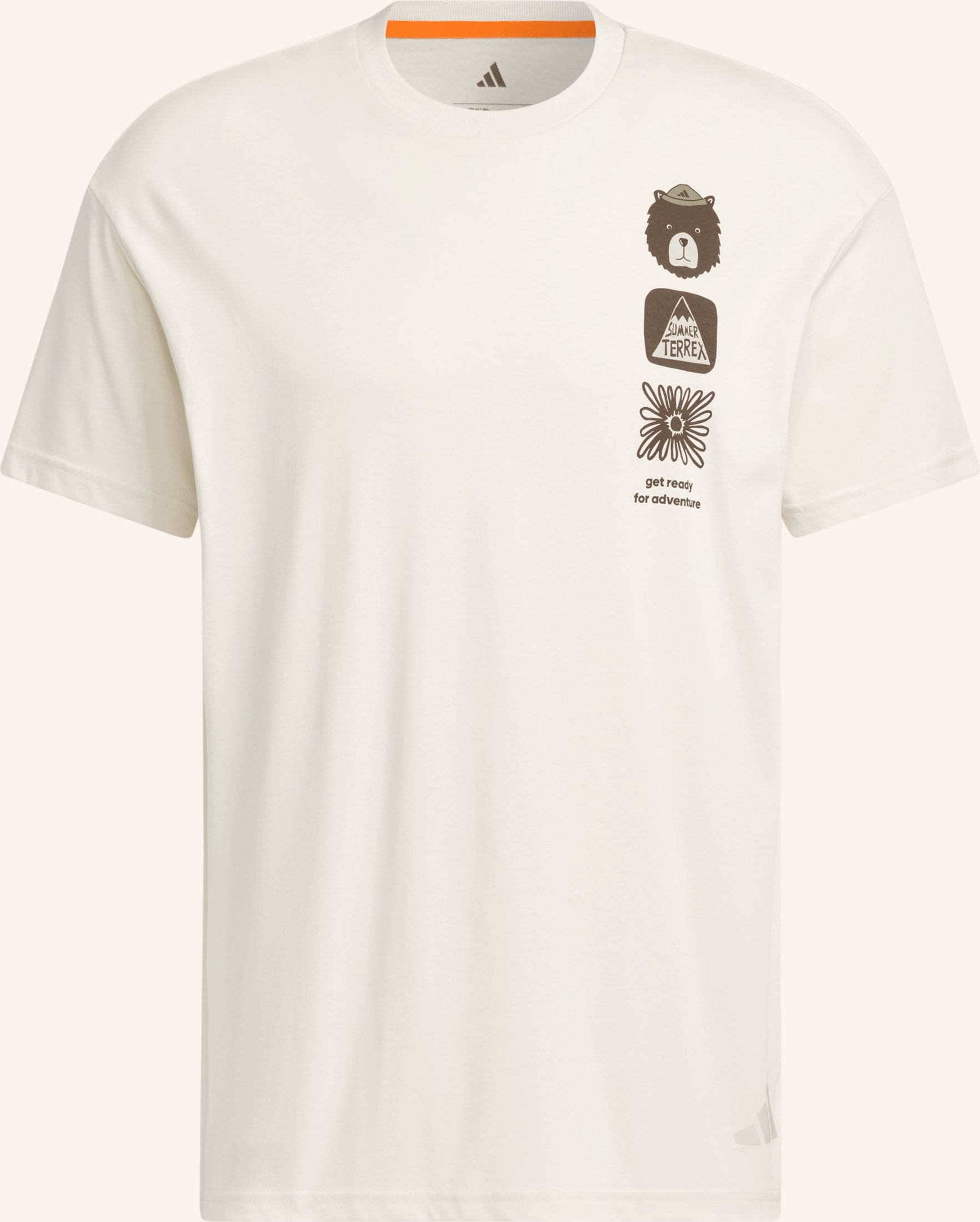 Adidas Terrex T-Shirt Multi Grafik beige