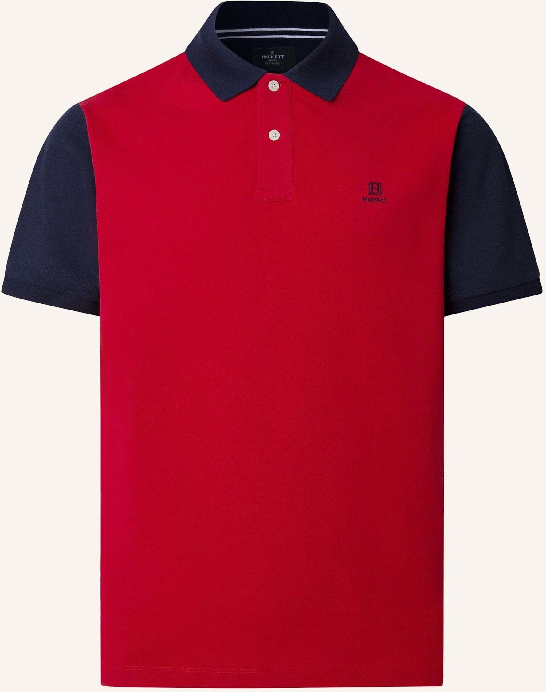 Hackett London Poloshirt Heritage H Multi Polo rosa