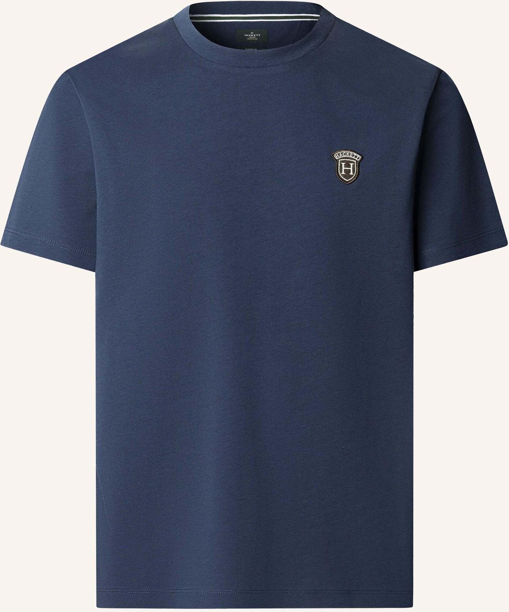 Hackett London T-Shirt Heritage Badge Tee blau