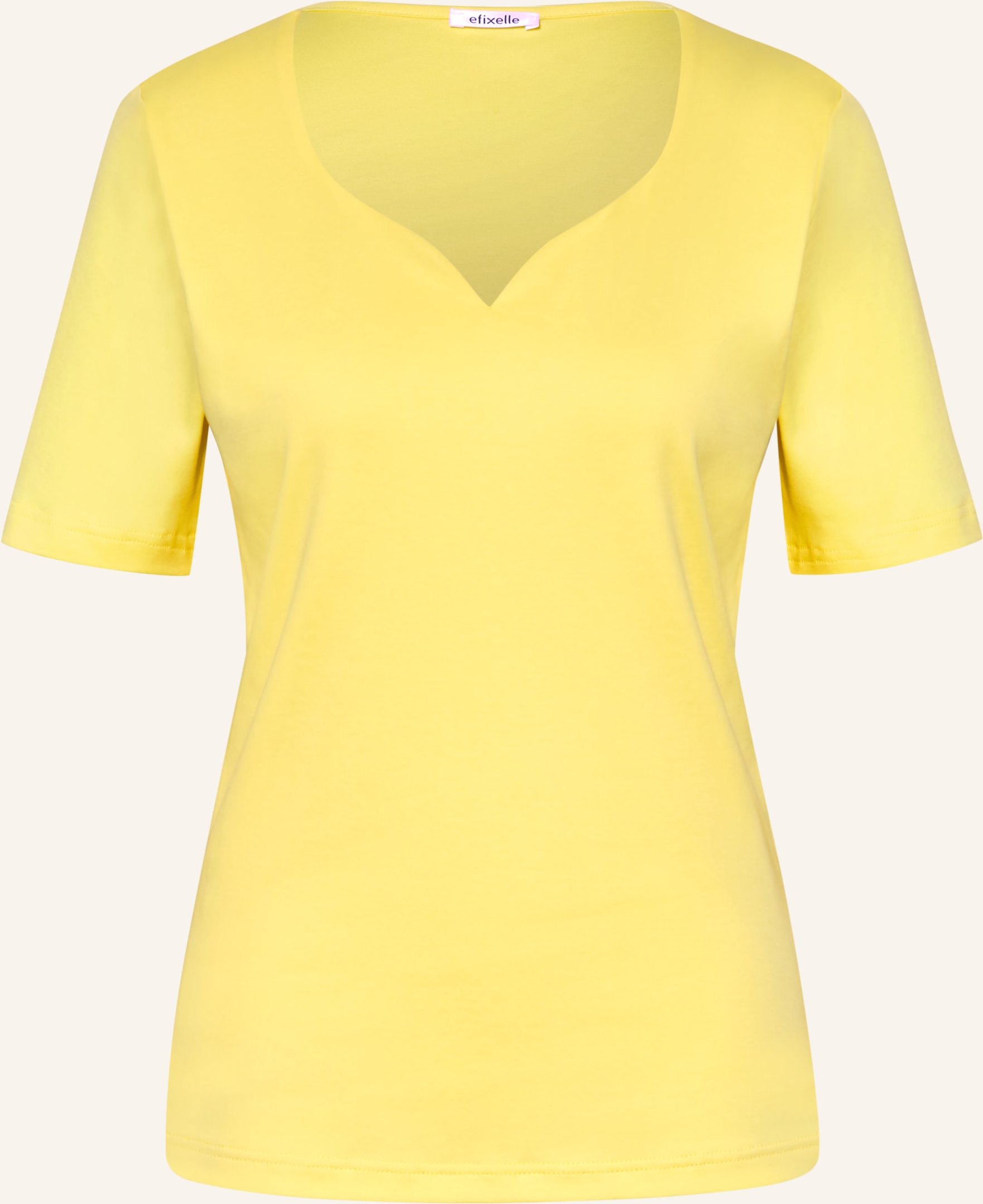 Efixelle T-Shirt gelb