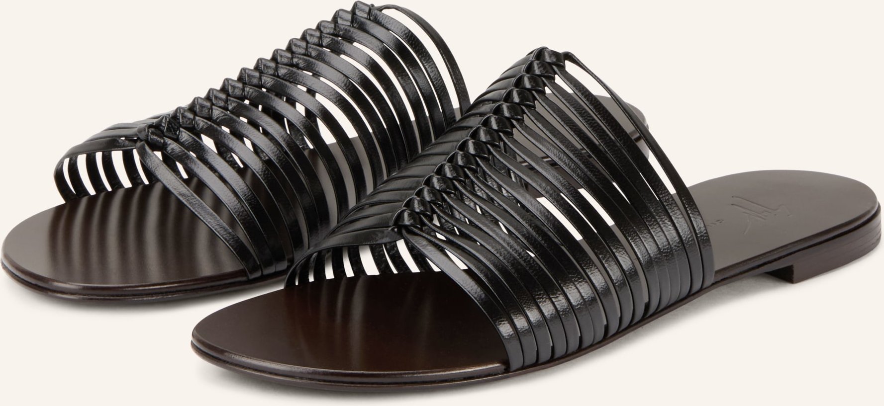 Giuseppe Zanotti Design Pantoletten Savoia schwarz