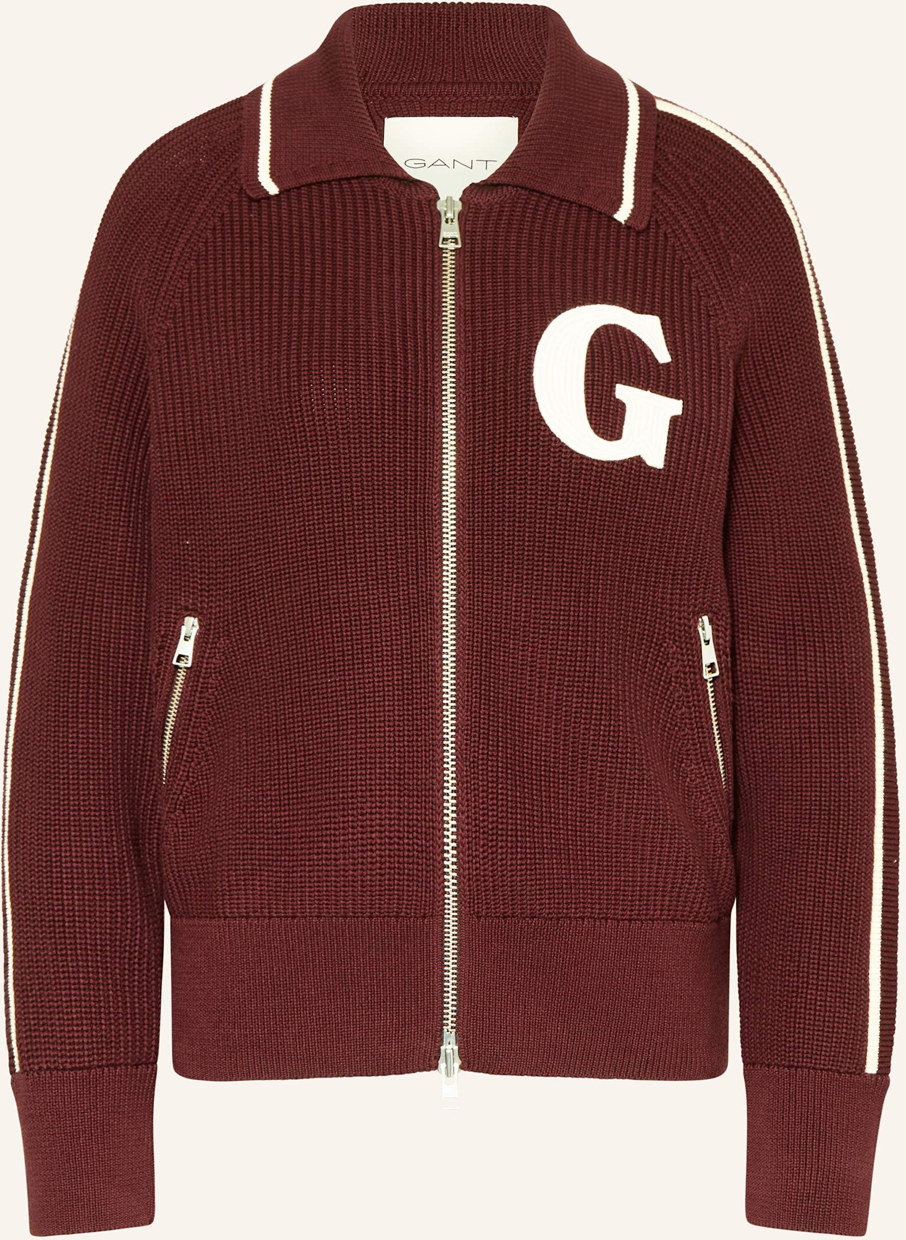 Gant Strickjacke rot