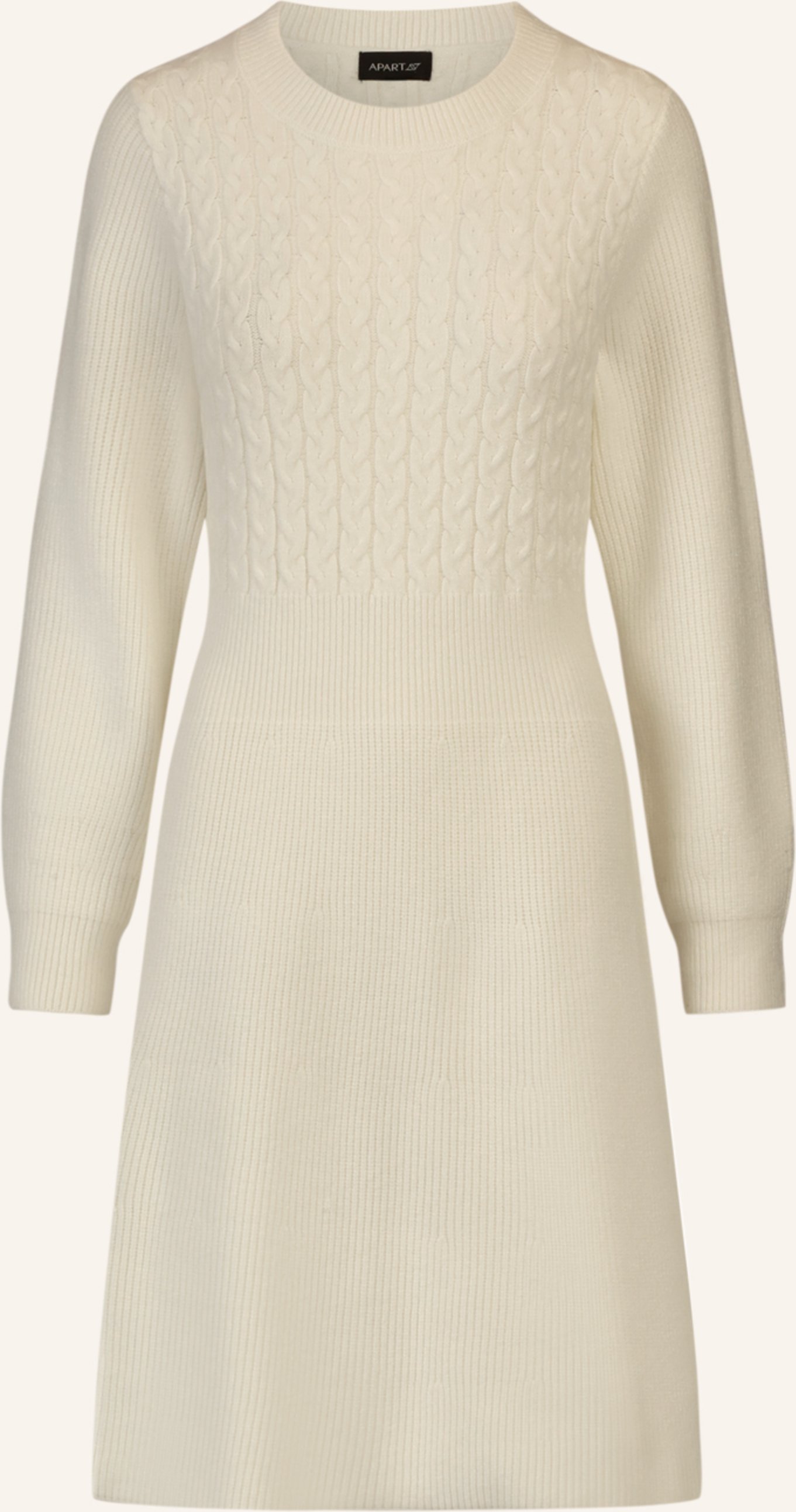 Thumbnail - Apart Strickkleid weiss