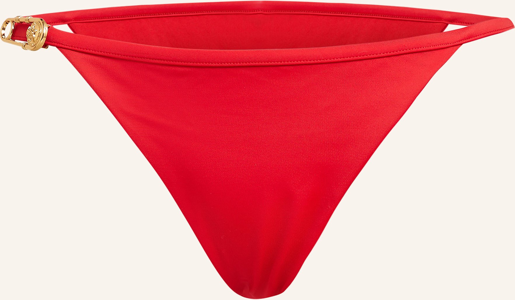 Versace Triangel-Bikini-Hose rot