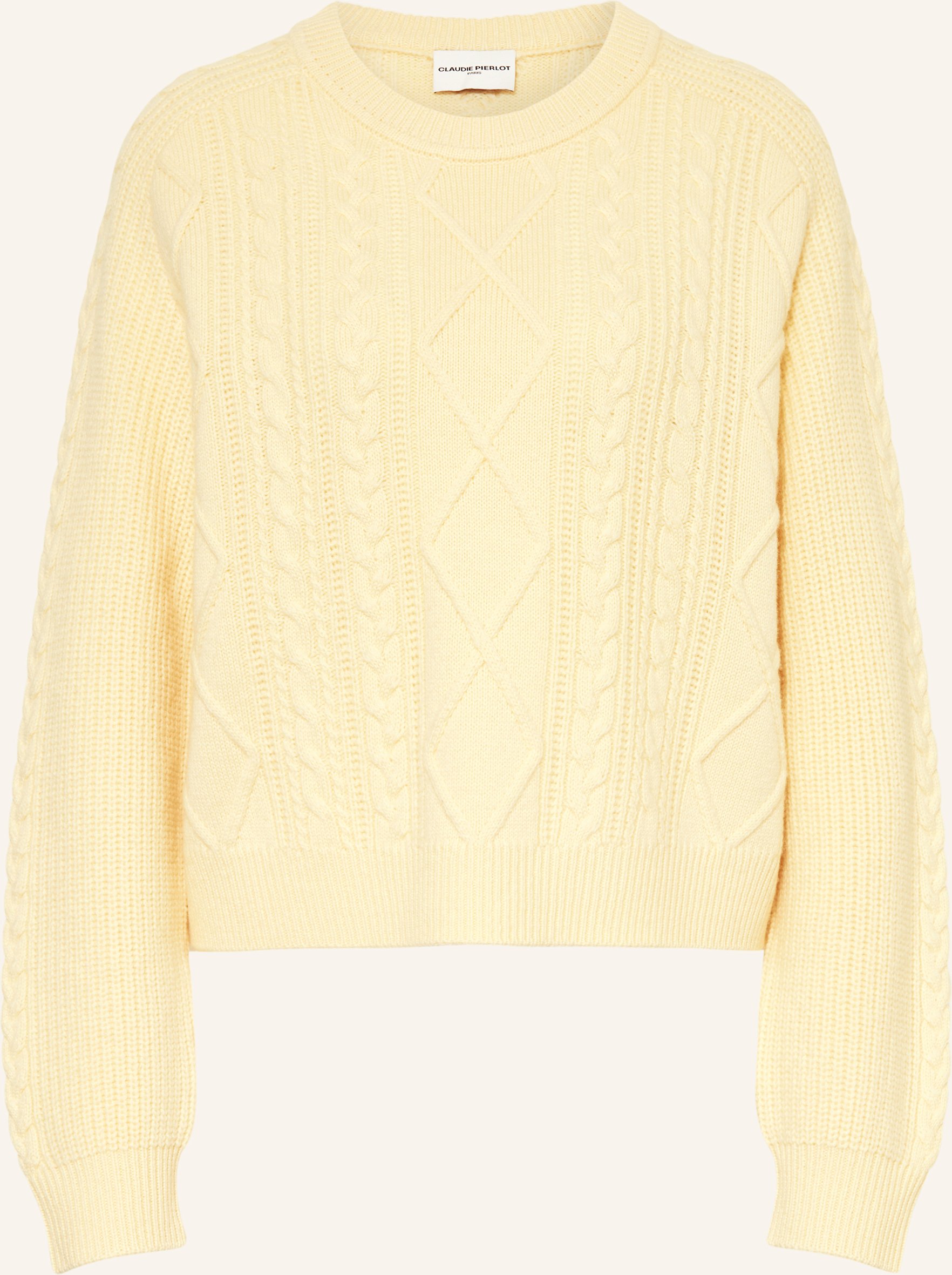 Claudie Pierlot Pullover gelb