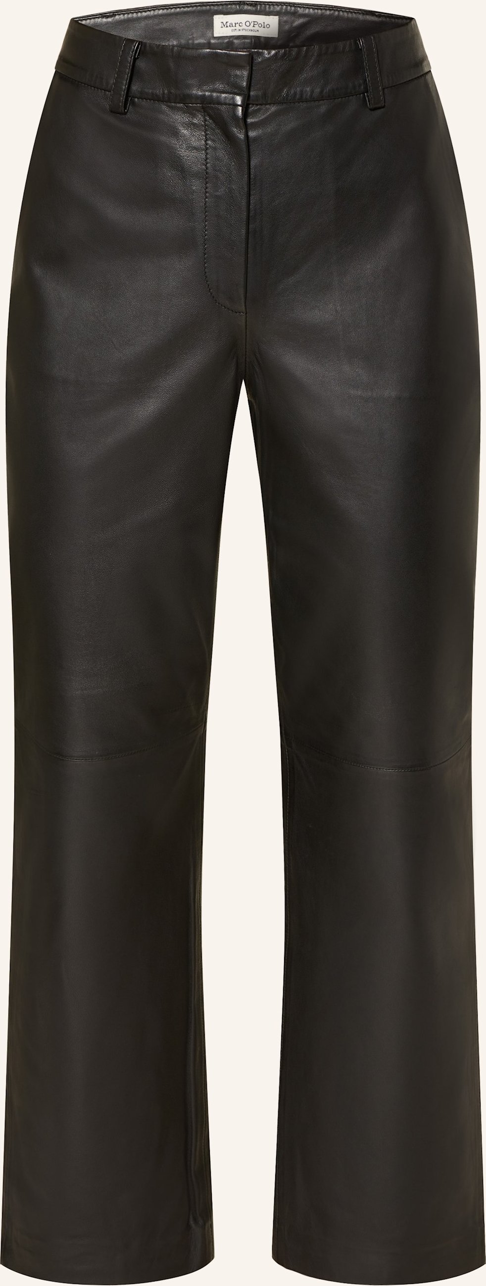 Marc O'polo Lederhose schwarz