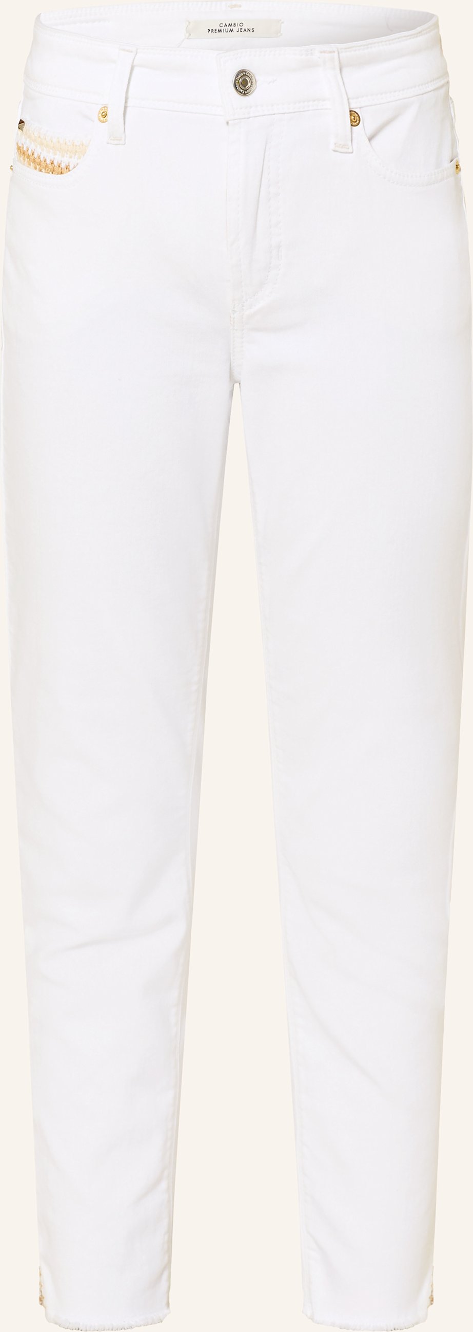 Cambio Cropped Jeans Piper weiss