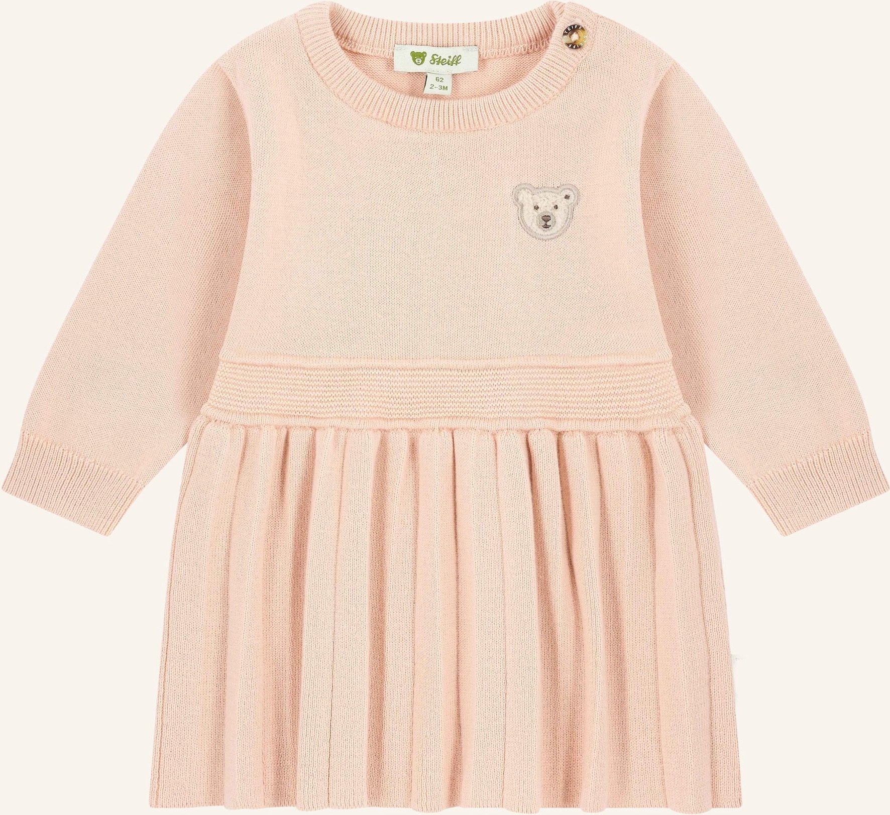 Steiff Strick Kleid Woodland rosa