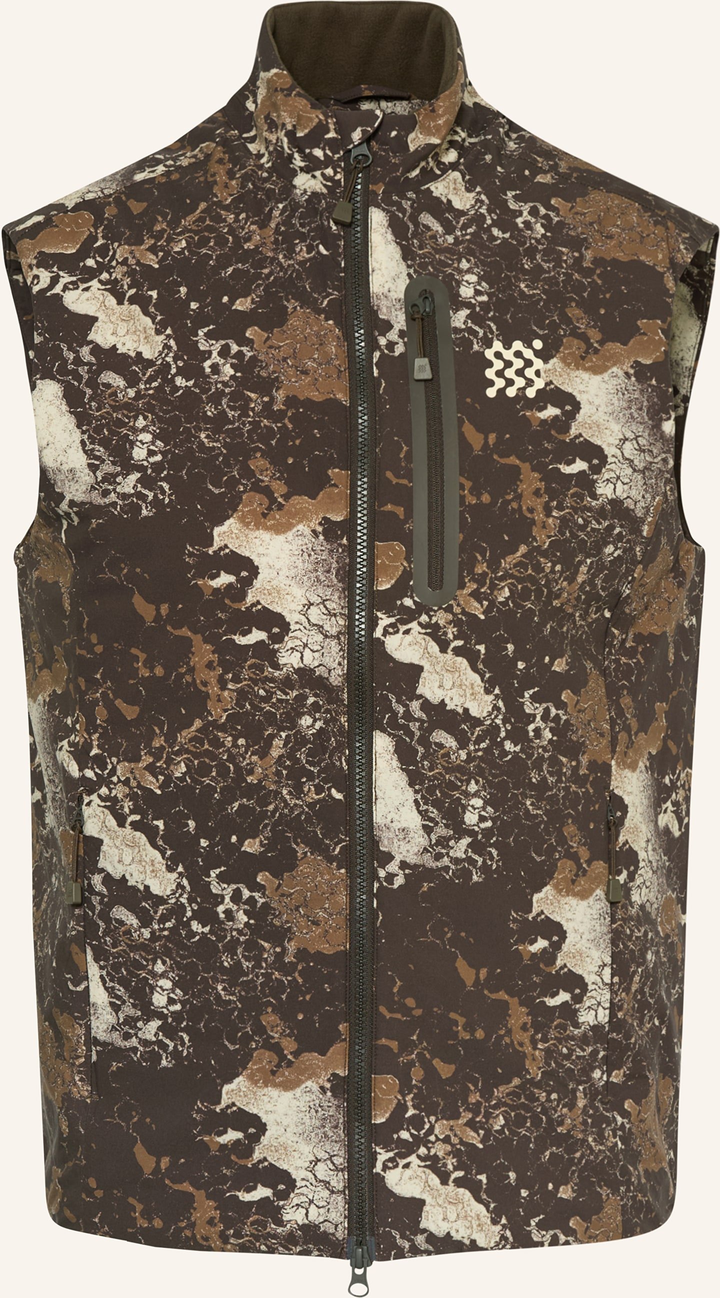 Manors Funktionsweste Woodland Course braun