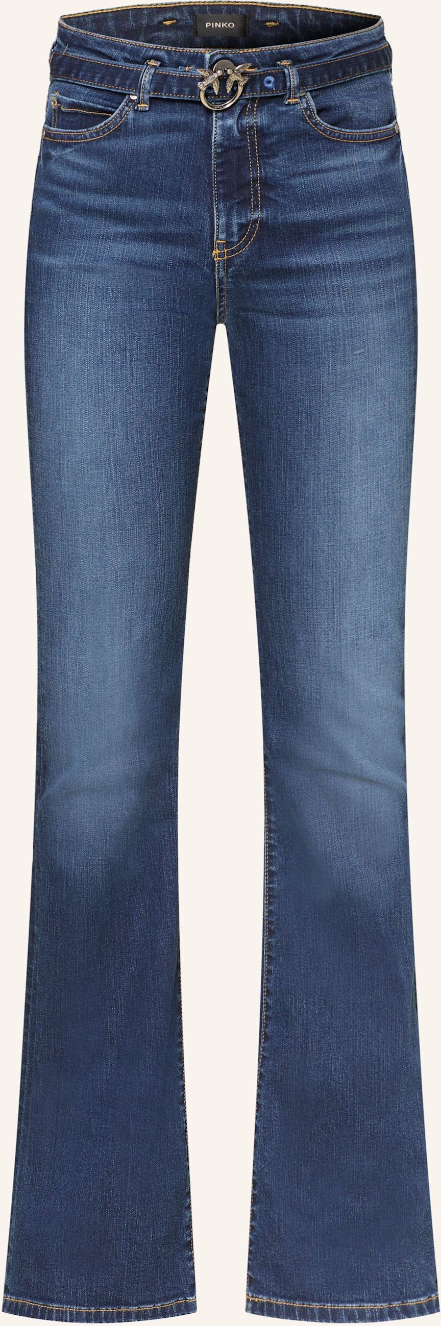 Pinko Flared Jeans Flora blau