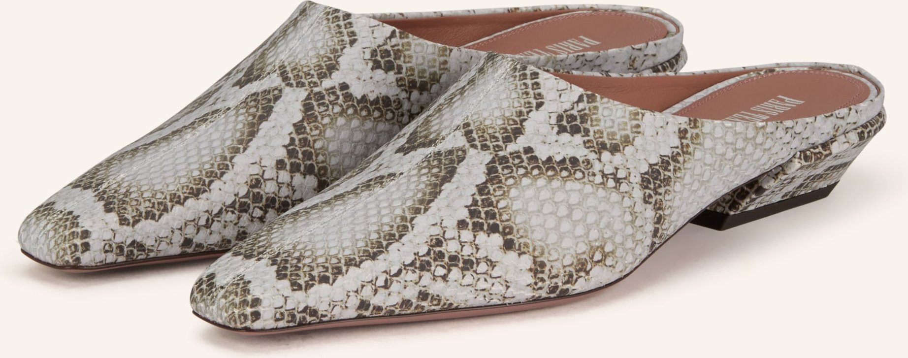 Paris Texas Mules Belle blau