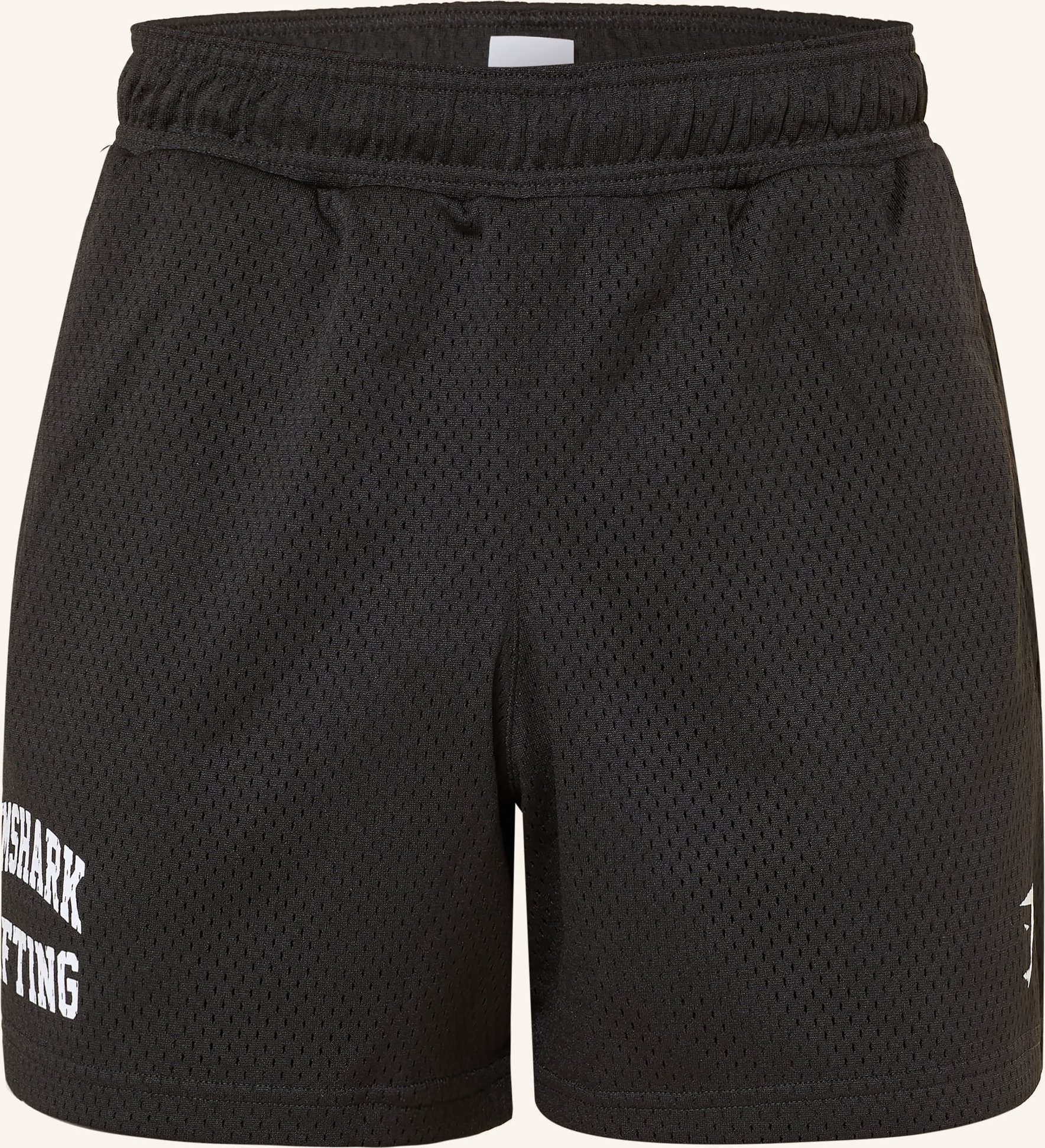 Gymshark Trainingsshorts Lifting Mesh 5" schwarz