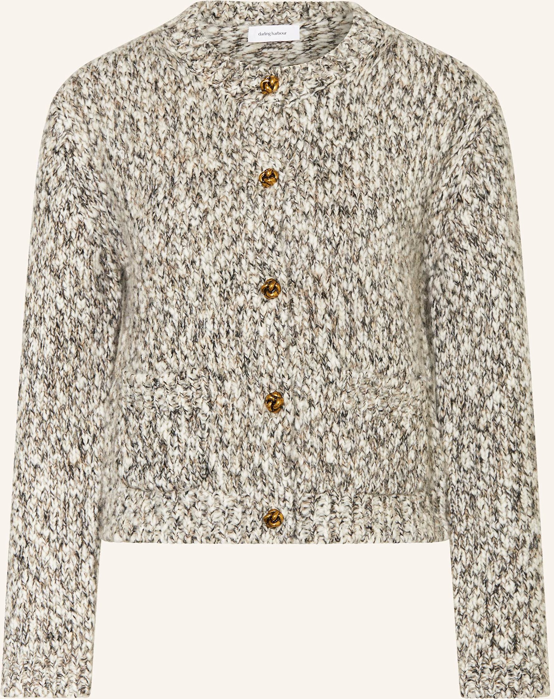 Thumbnail - Darling Harbour Strickjacke weiss